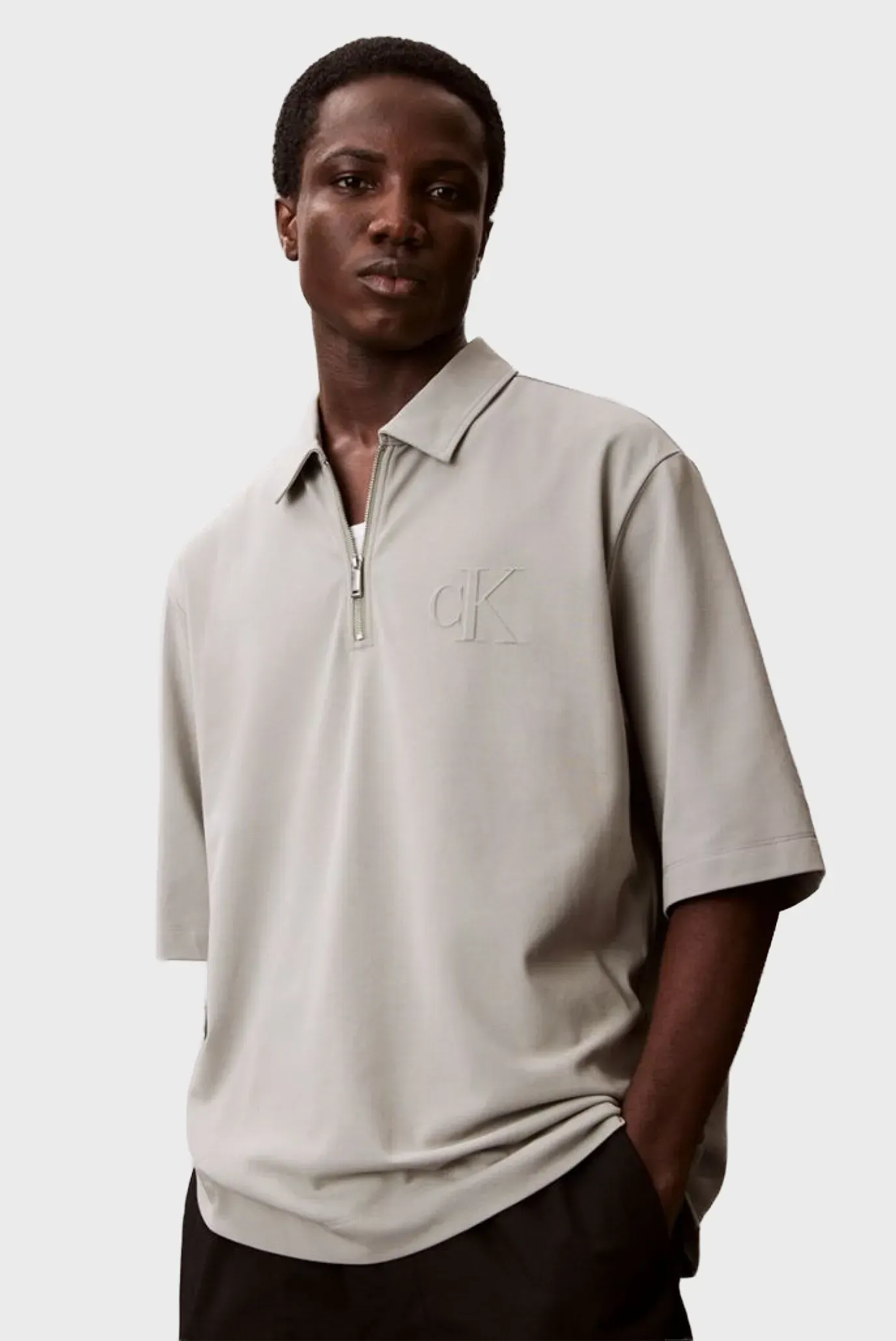 Поло SS SUPIMA CHEST EMB POLO 4