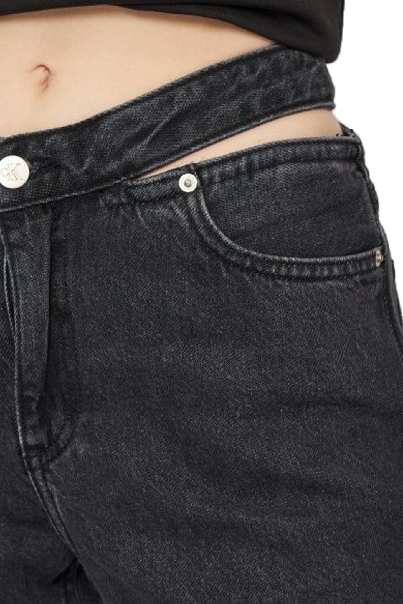 Женские черные джинсыCalvin Klein Jeans Женские черные джинсы 4