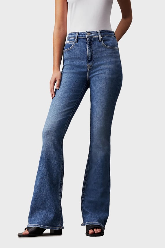 Женские синие джинсы BOOTCUT CKUNFILTERED