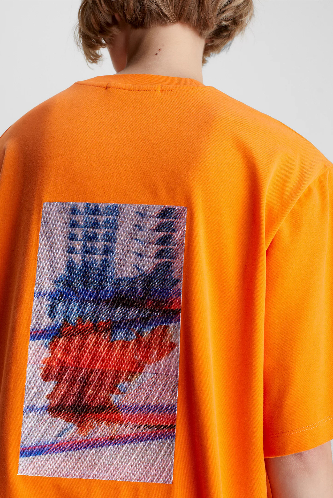 Женское оранжевое платье MOTION FLORAL 4