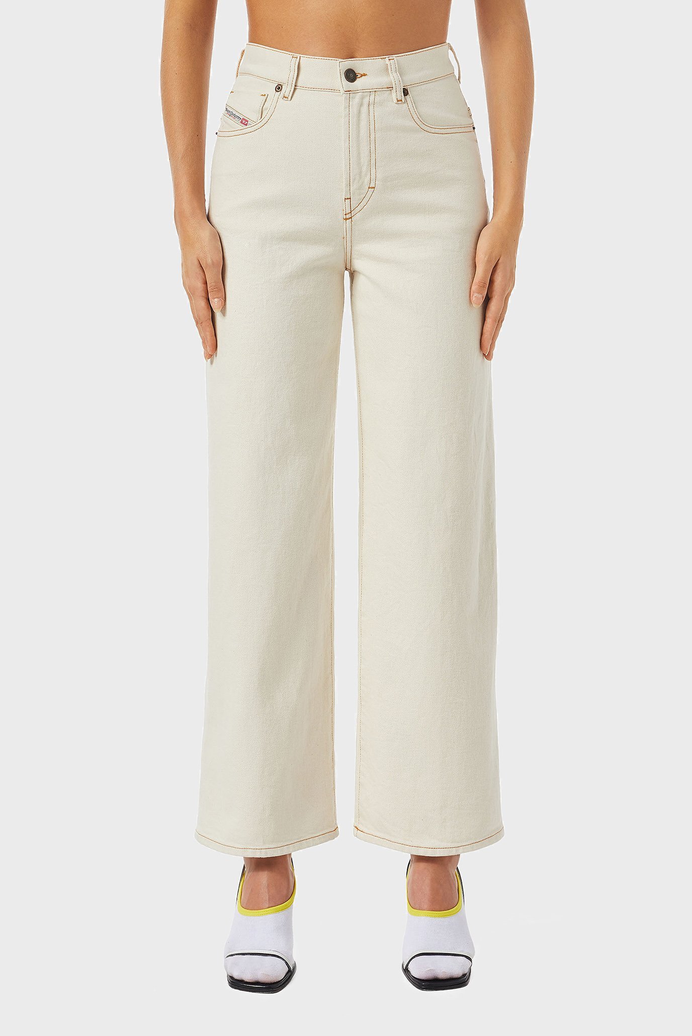 Женские белые джинсы 2000 L.32 TROUSERS 1