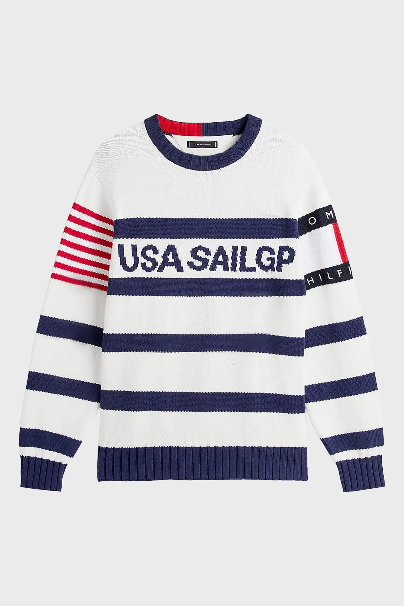Свитер US SAILGP MARINE STRIPE CREWNECK 5