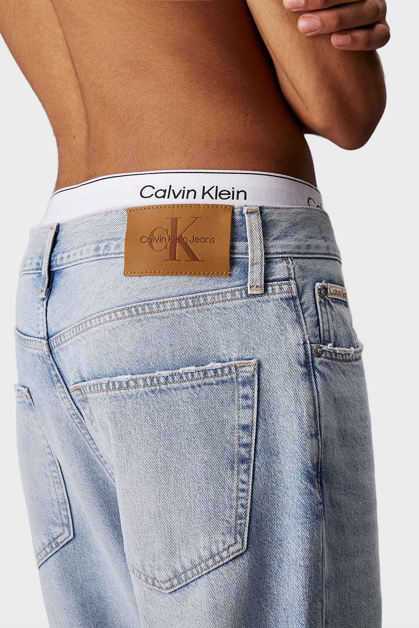Мужские голубые джинсы DAD JEANCalvin Klein Jeans Мужские голубые джинсы DAD JEAN 5