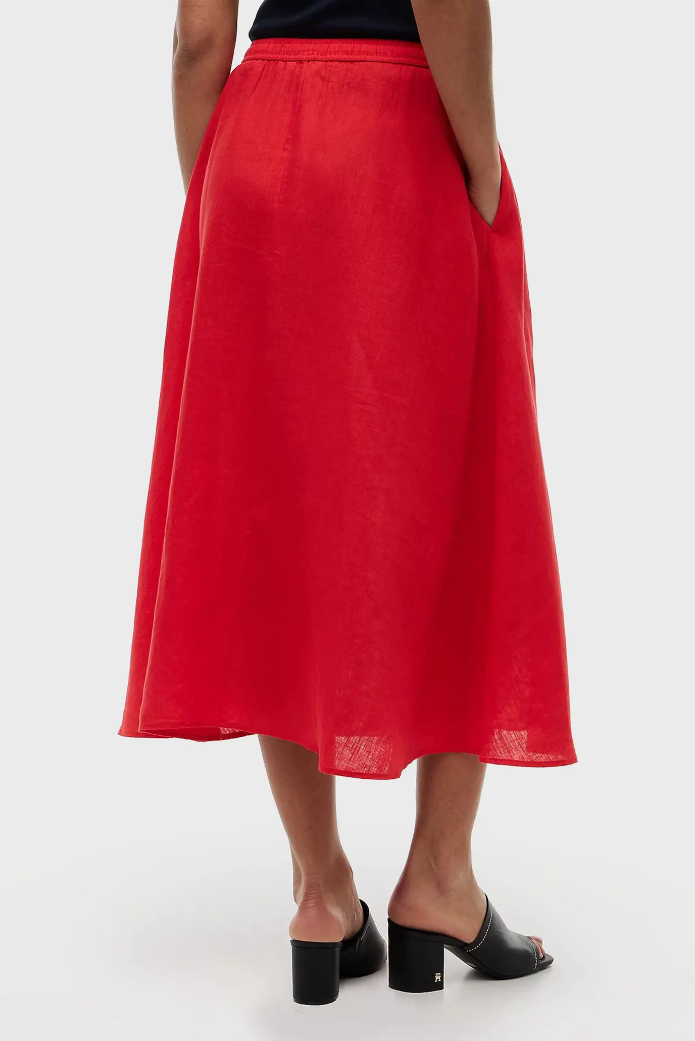 Юбка ESS LINEN FLARE MIDI SKIRT 4