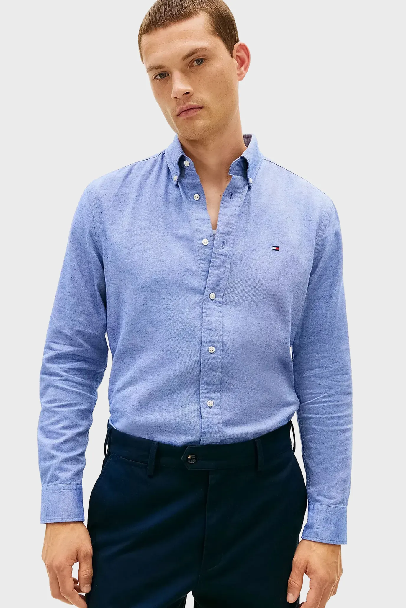 Рубашка BRUSHED LINEN TWILL RF SHIRT 1
