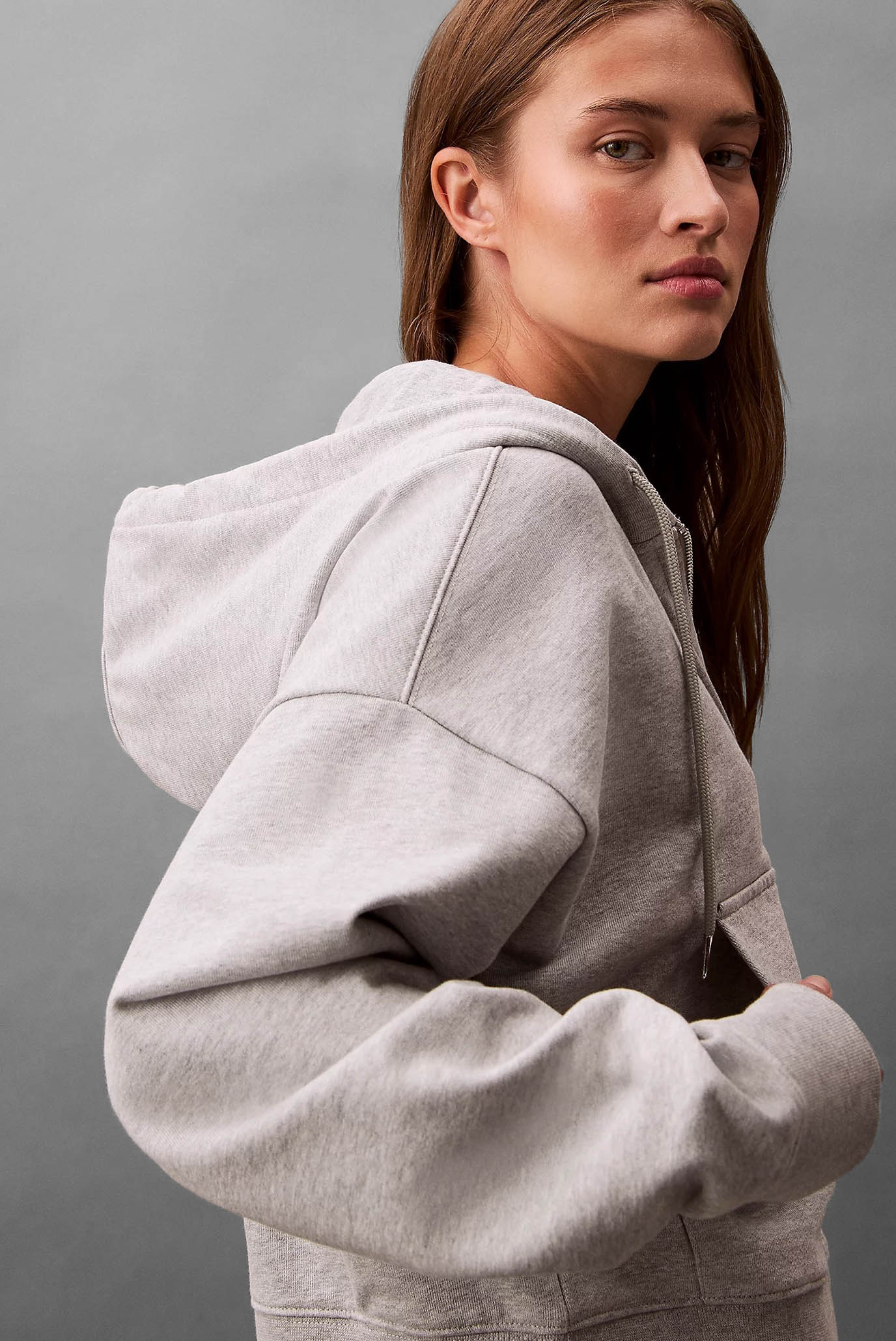 Реглан MONOLOGO FRENCH TERRY FZ BF HOODCalvin Klein Jeans Реглан MONOLOGO FRENCH TERRY FZ BF HOOD 5