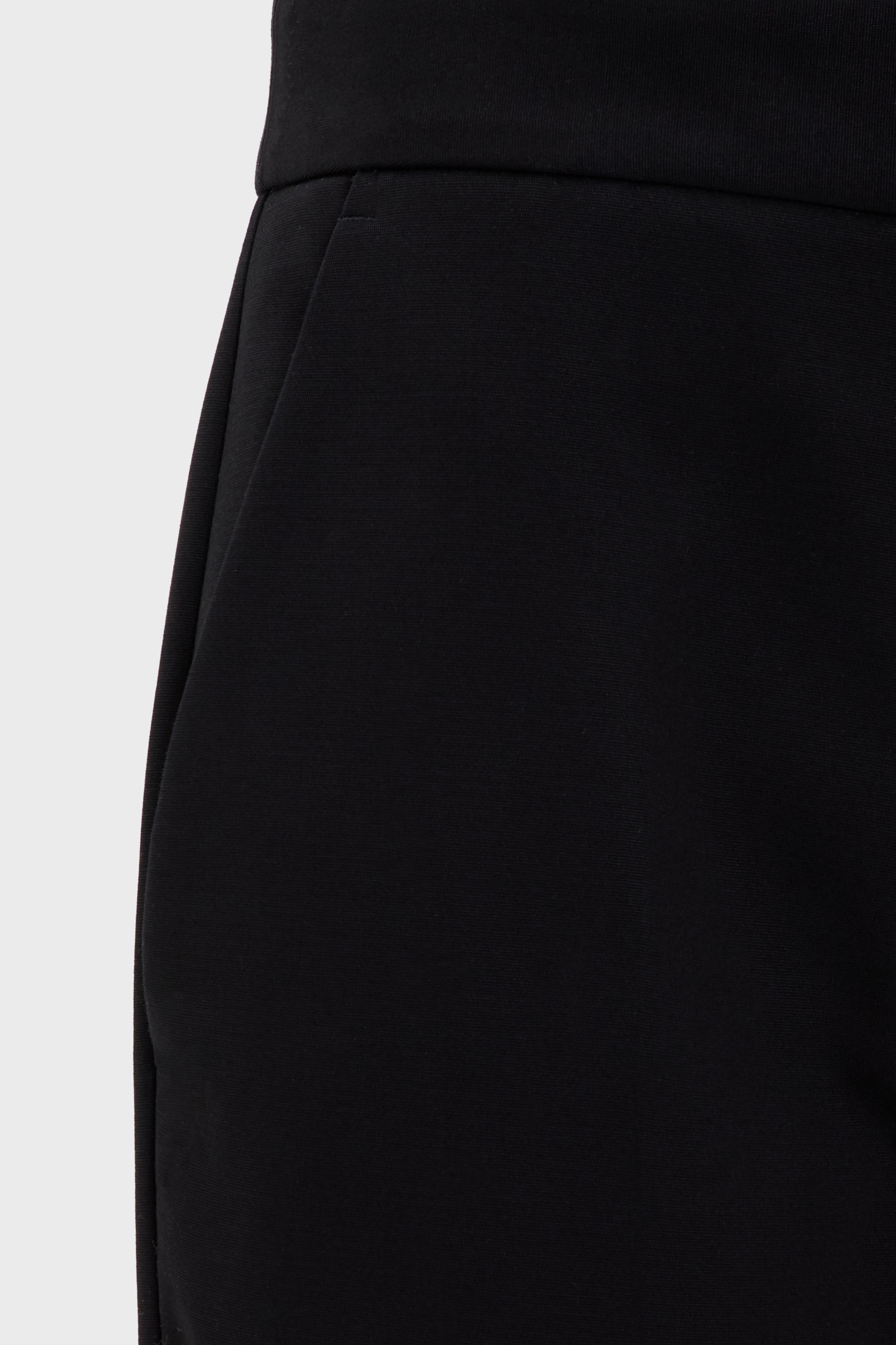 Женские черные брюки COTTON STRETCH SLIM 10