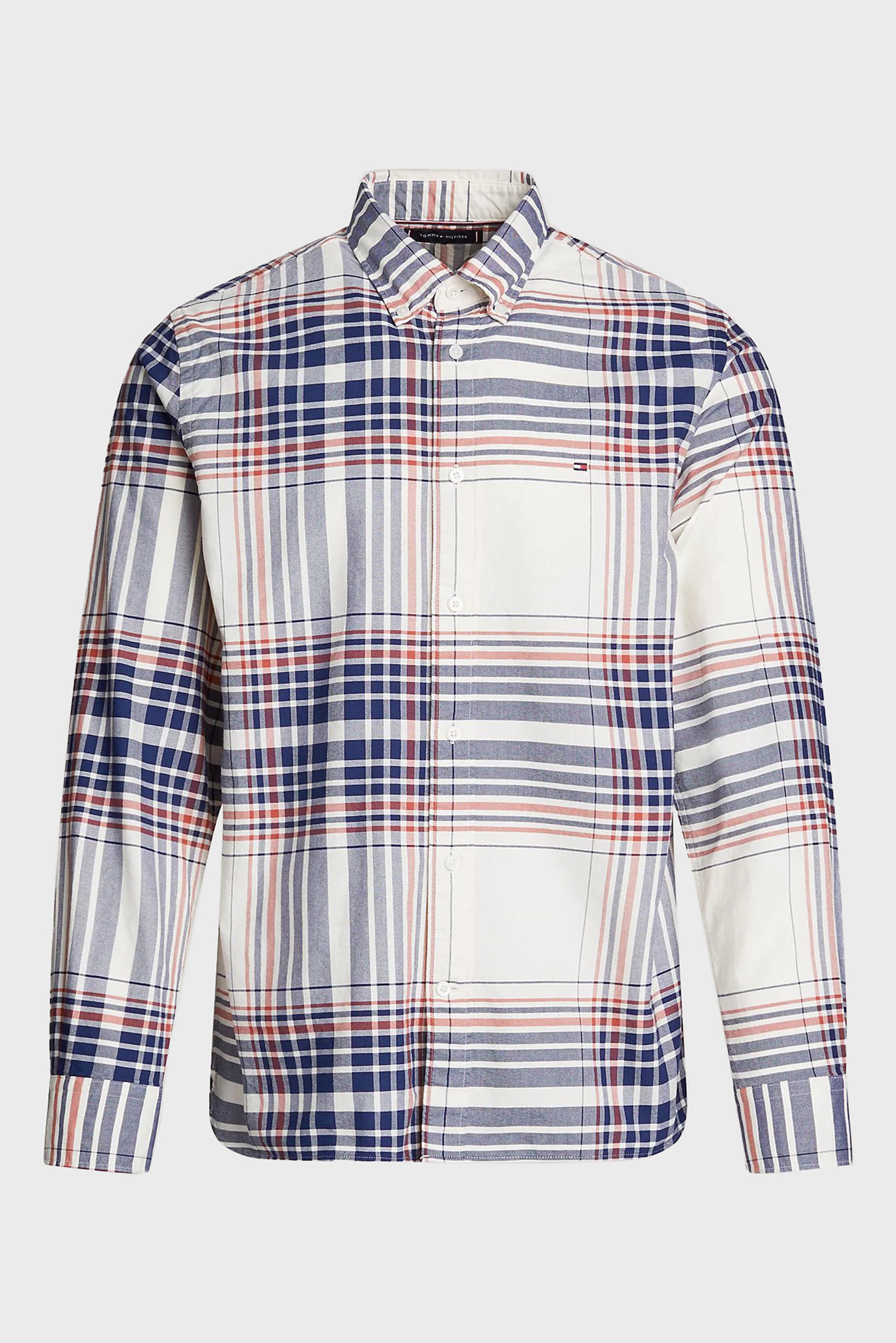 Мужская рубашка в клетку XL OXFORD CHECK RF SHIRT 5