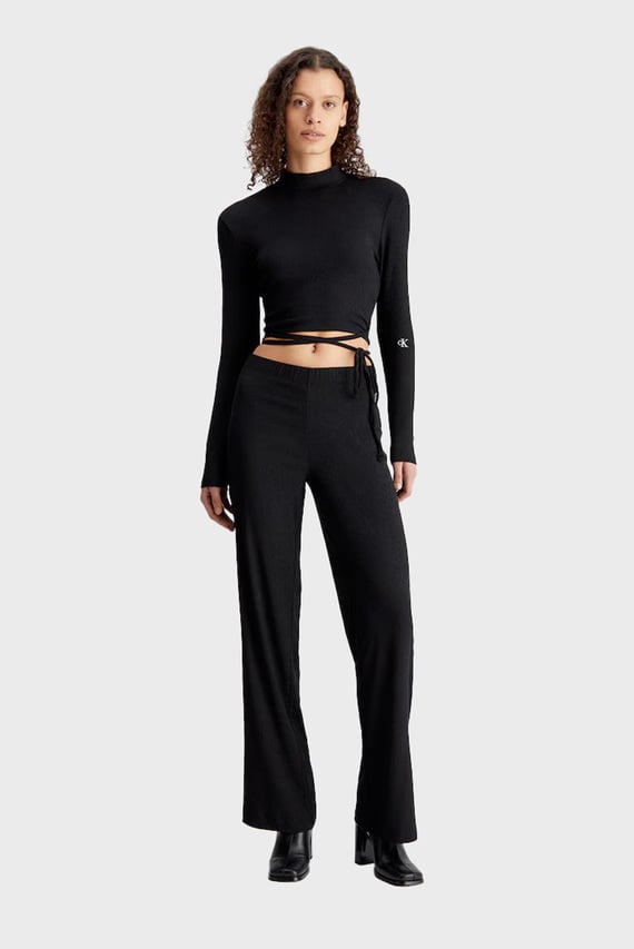 Лонгслив BACK SPLIT WRAP LS TOP