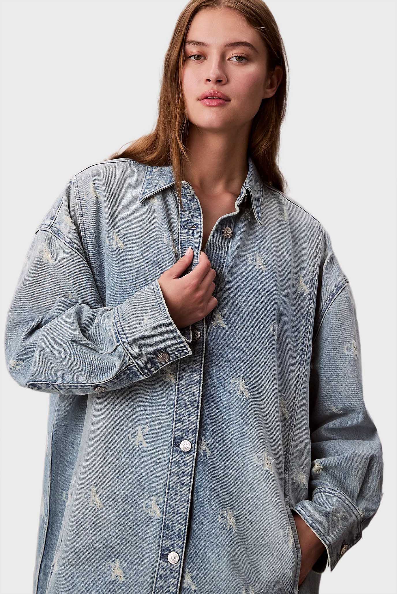 Платье DENIM SHIRTDRESS CK DISTRESSED I 5