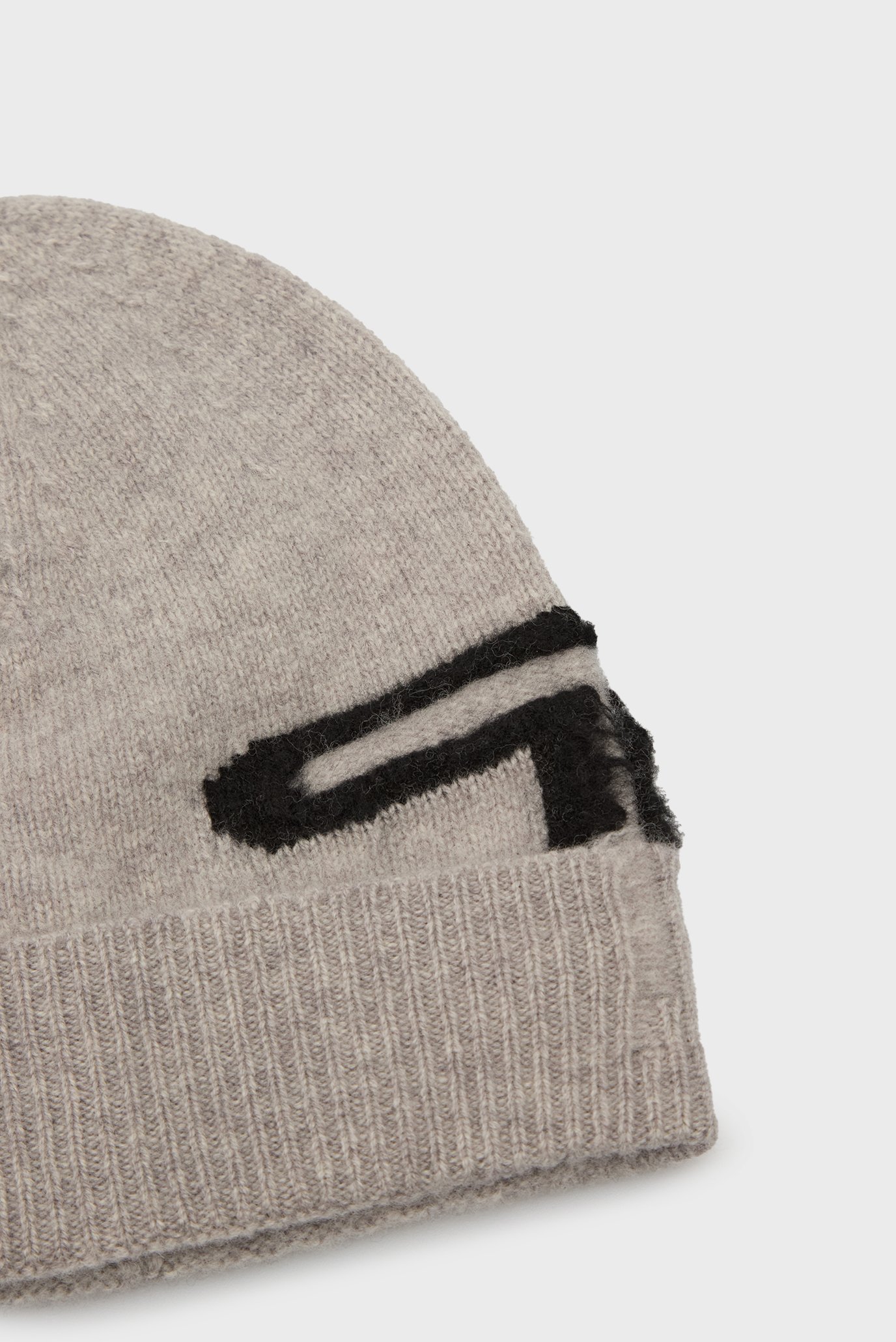 Серая шерстяная шапка K-PEEL BERRETTO 3