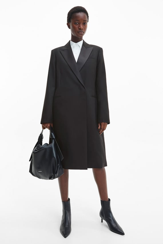 Пальто WOOL TUXEDO COAT