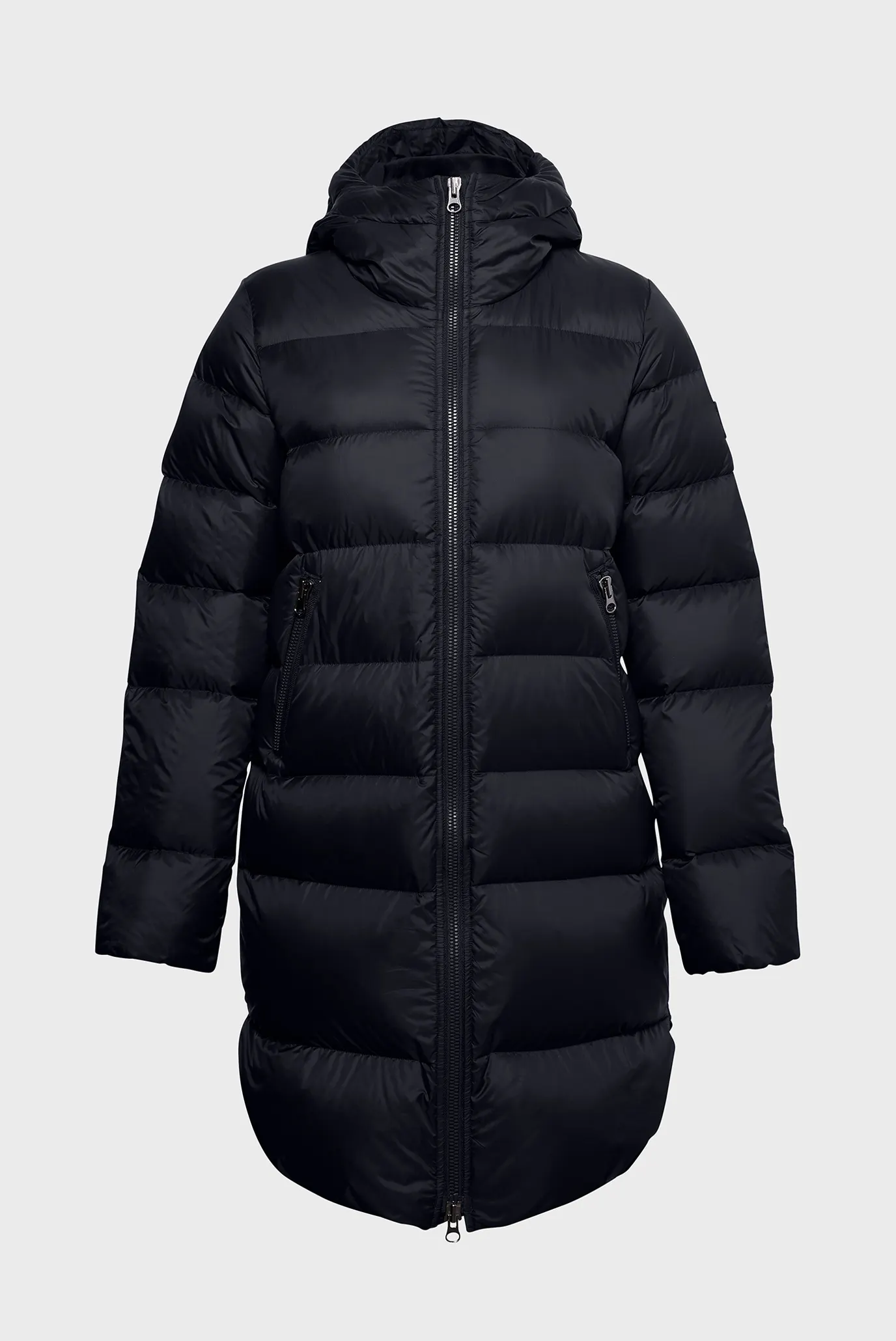 Женский черный пуховик UA Sportstyle Graphic Bench 9