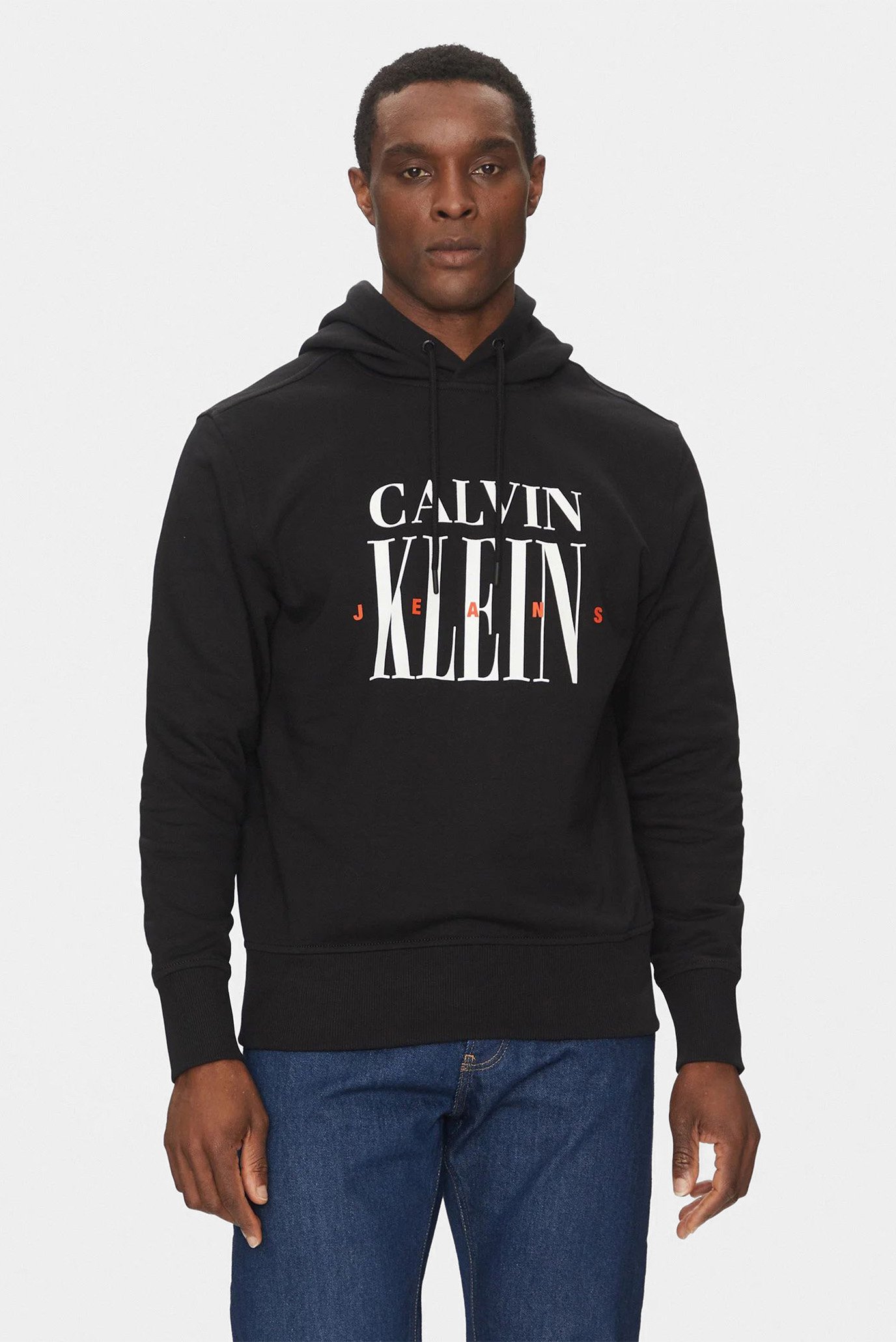 Худи/SERIF FONT GRAPHIC HOODIE 1