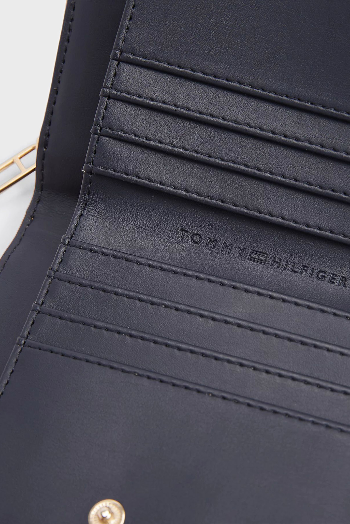 Женский бежевый кошелек TH SOFT LOGOTAPE MED ZA 4