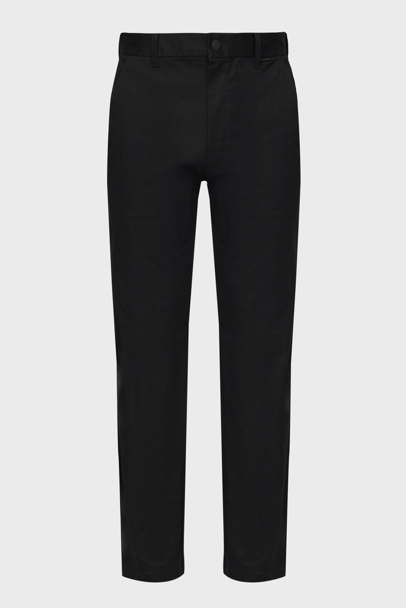Мужские черные брюки MODERN TWILL REGULAR STRAIGHT 1