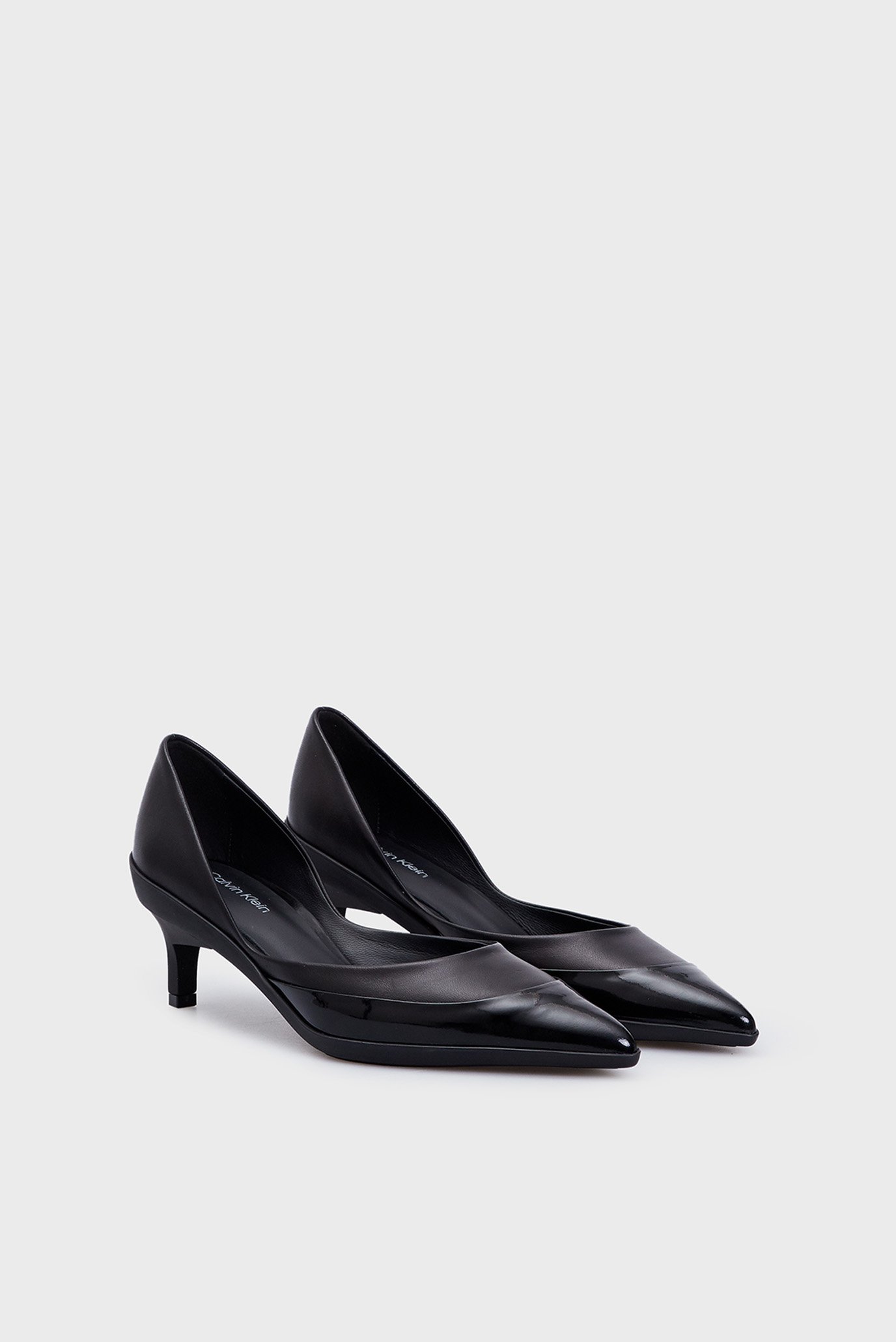 Женские черные кожаные туфли D'ORSAY PUMP 45 MIX M 3