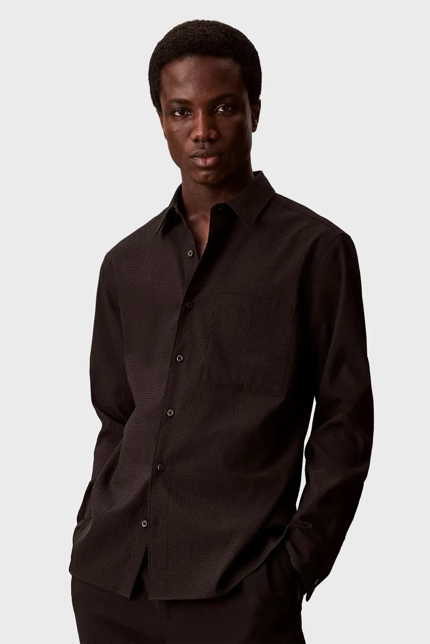 Рубашка LS SOLID SEERSUCKER CLASSIC SHIR 1