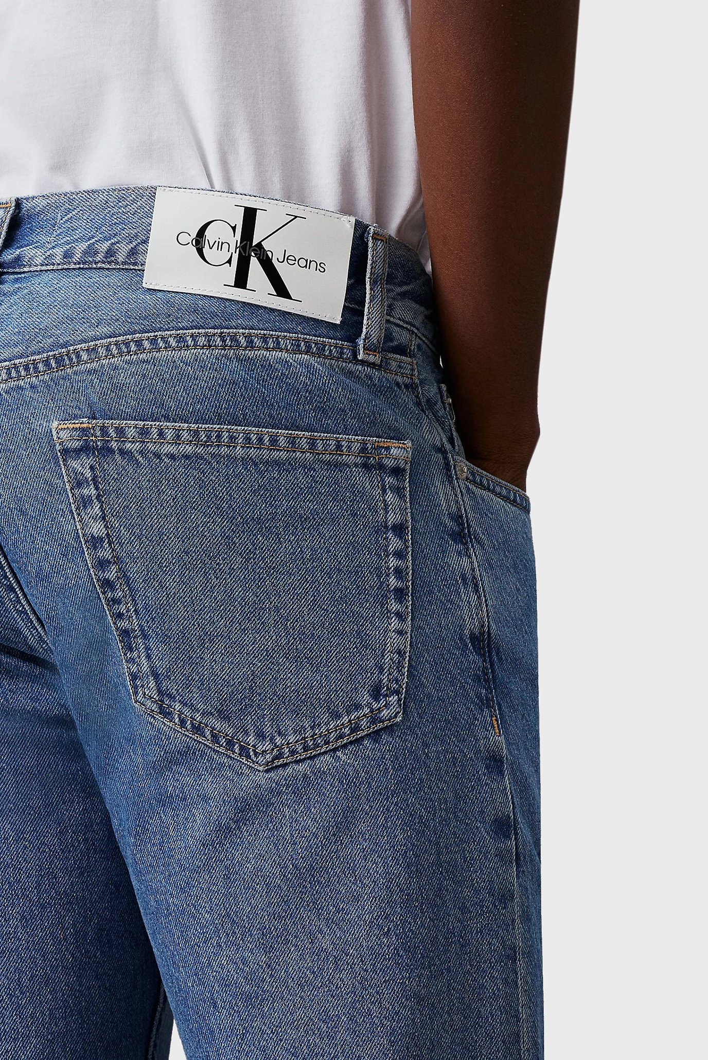 Мужские синие джинсы AUTHENTIC STRAIGHT 4