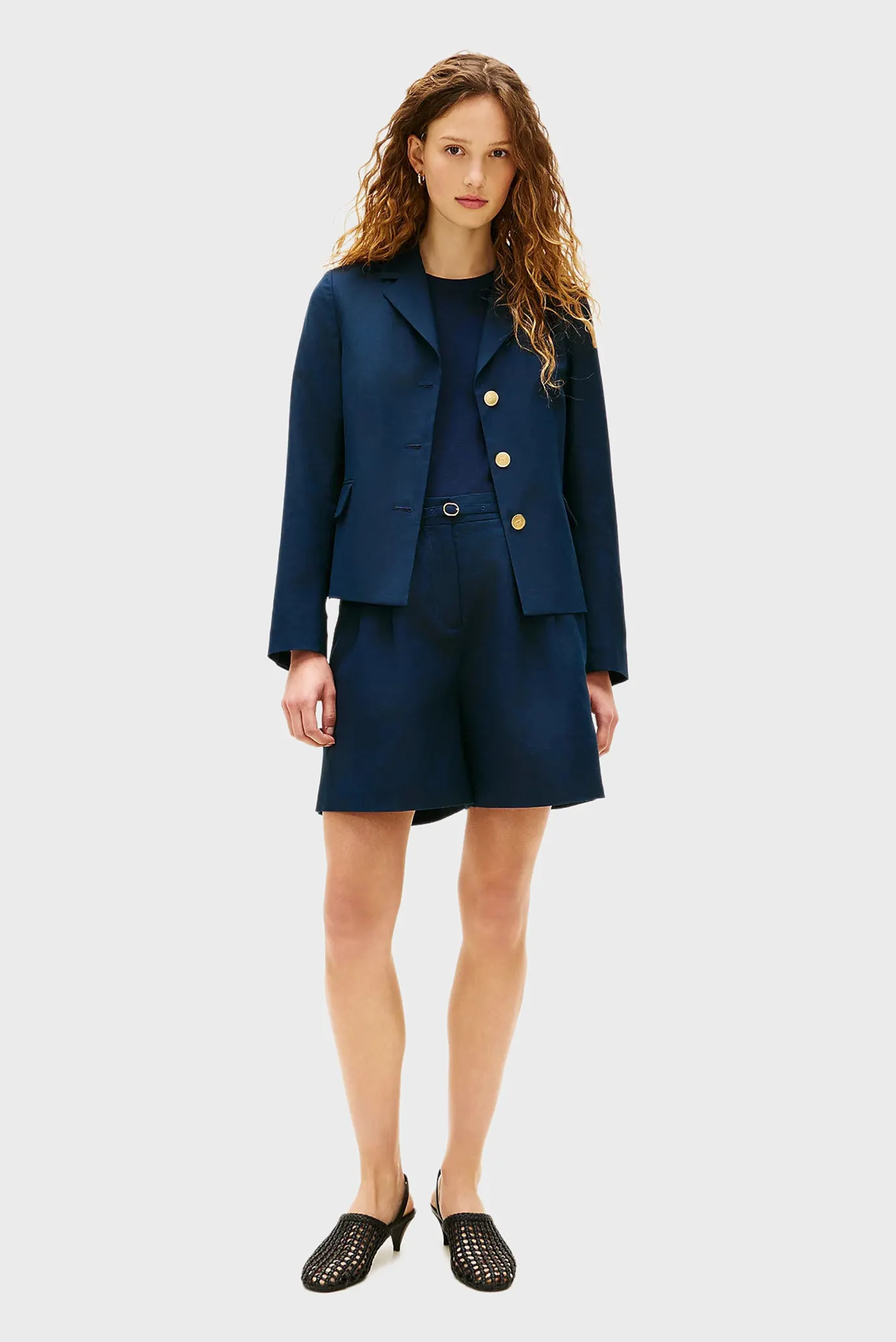 Пиджак LINEN BLEND SLIM BLAZER 2