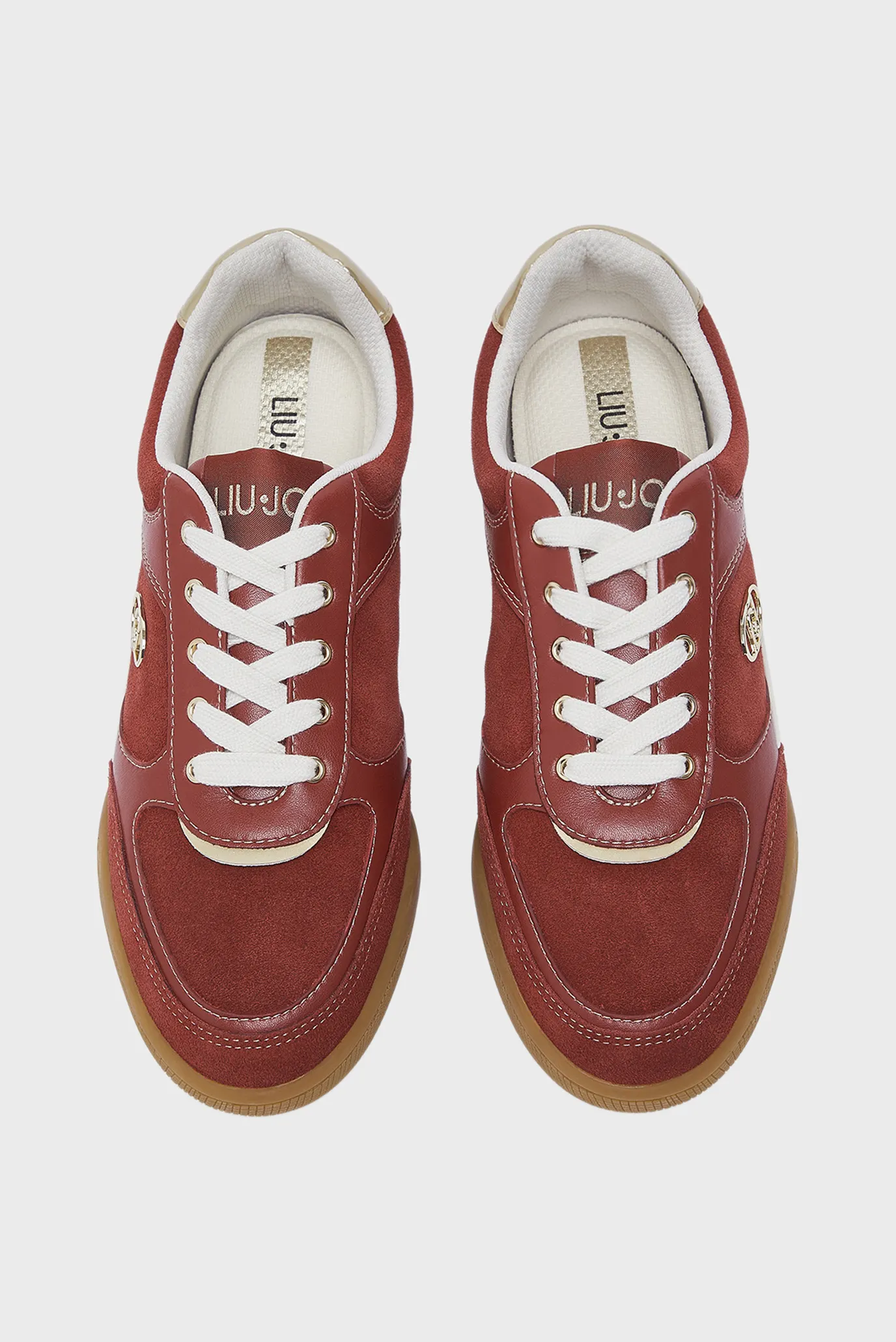 Кроссовки LEWIS 01 - SNEAKER COW SUEDE CALF LEATH LIPSTICK 1