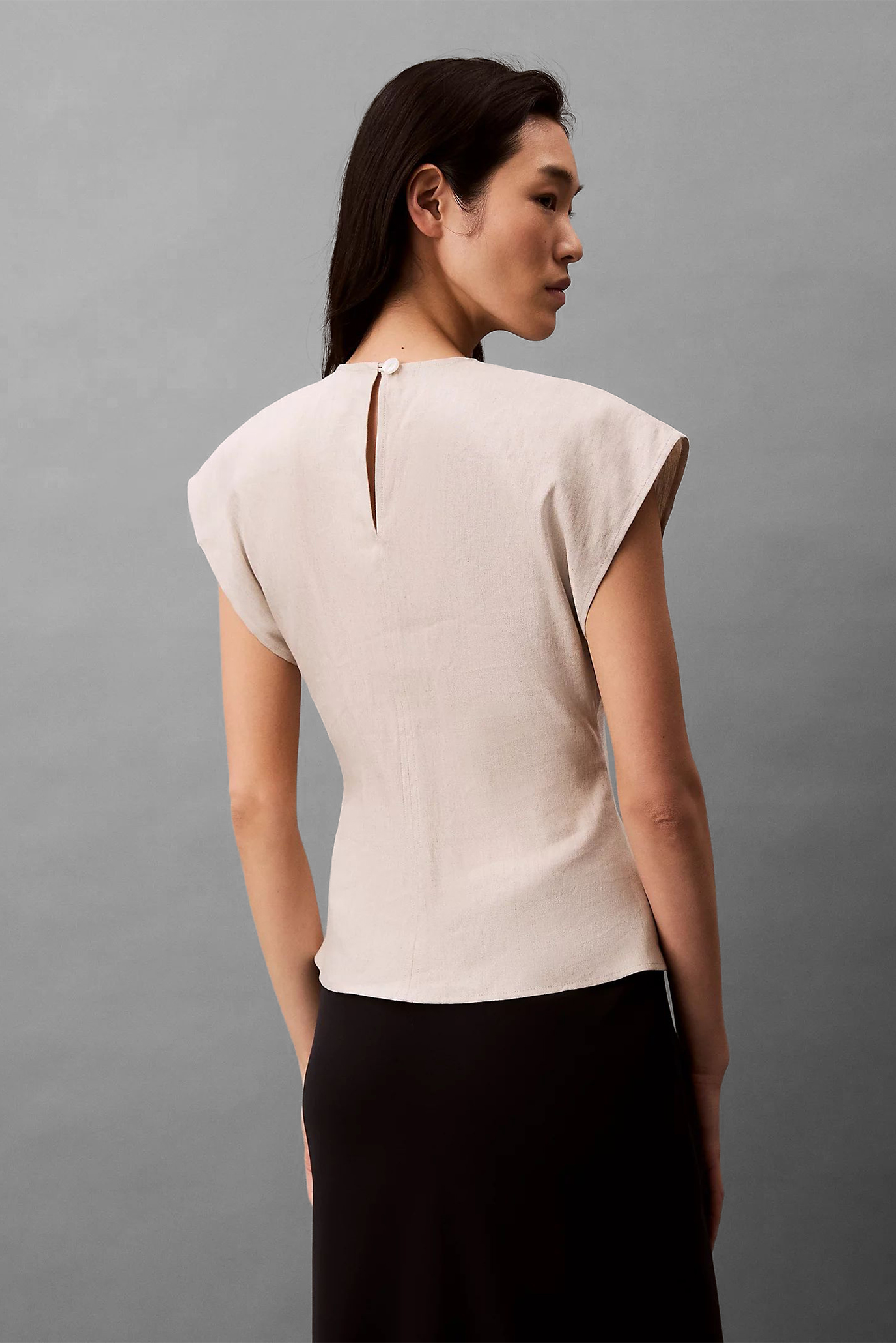 Топ STRETCH LINEN TOP 2
