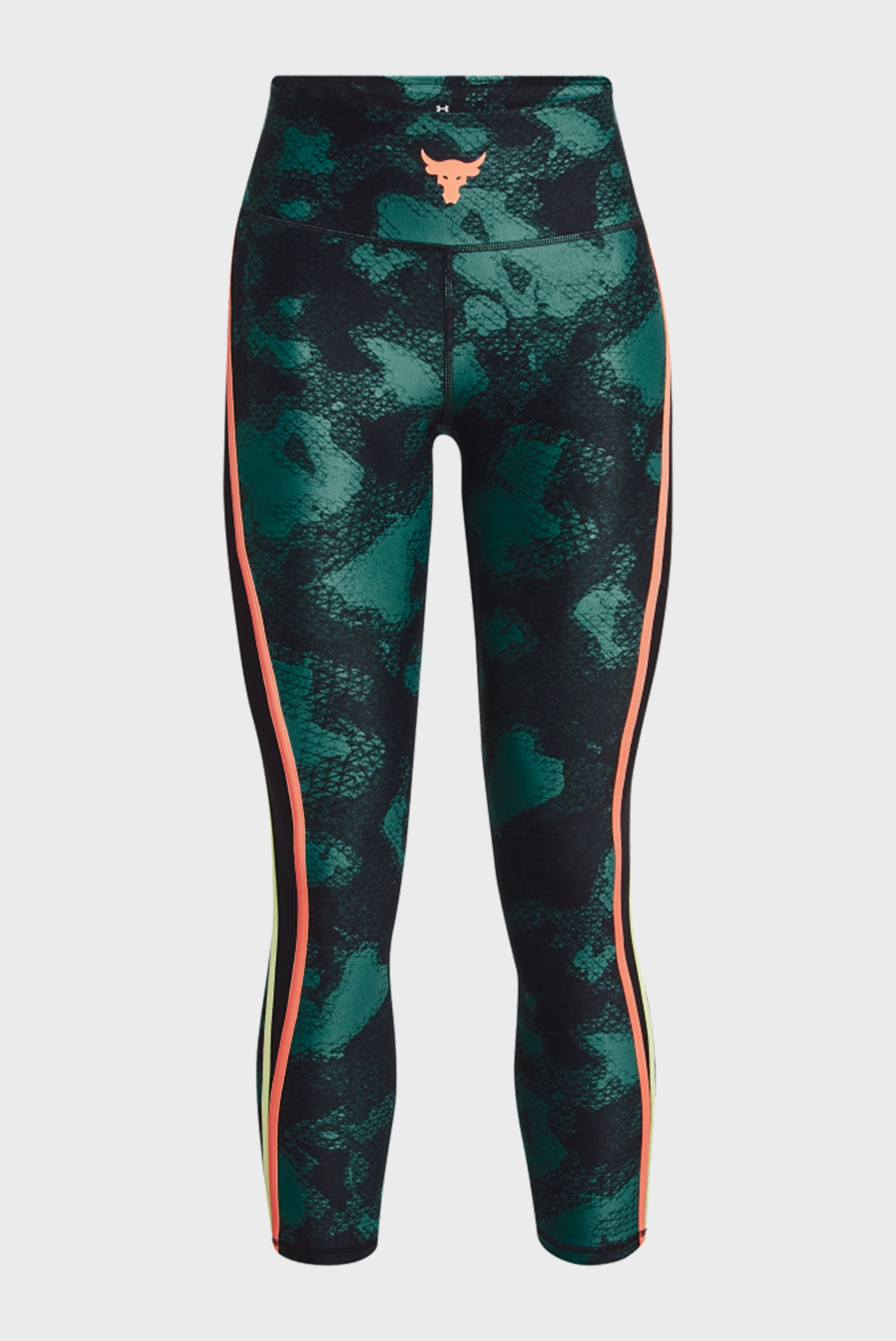 Женские зеленые тайтсы с узором Pjt Rck HG Pt Ankl Lg Fam 15