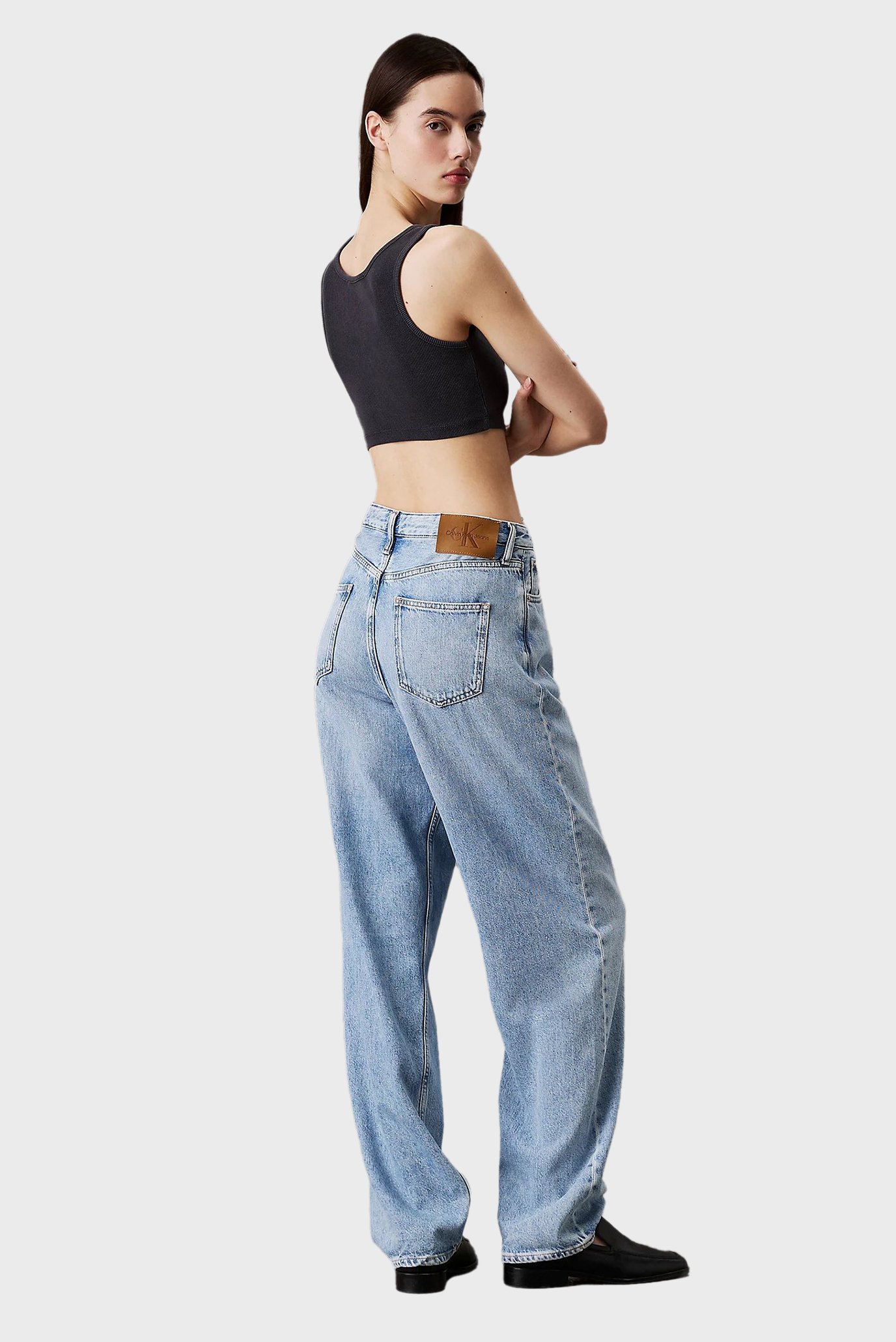 Женский темно-серый топ BRALETTECalvin Klein Jeans Женский темно-серый топ BRALETTE 4