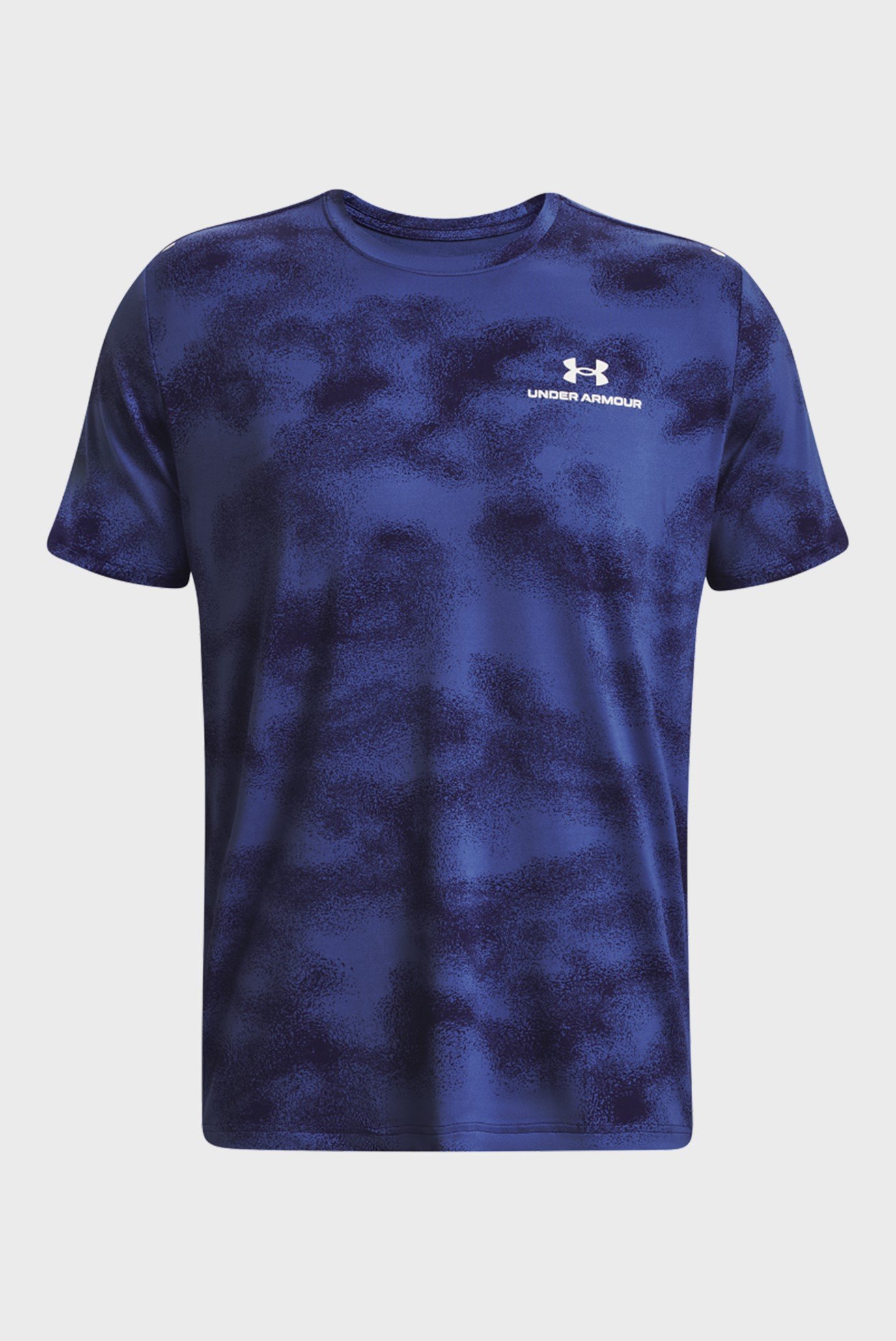 Мужская темно-синяя футболка UA Rush Energy Print SS 11