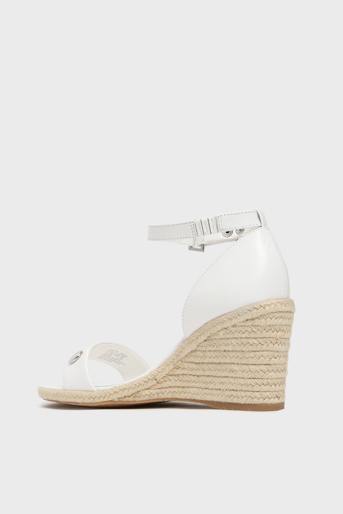 Женские белые кожаные босоножки BRETTE NAPPA 9