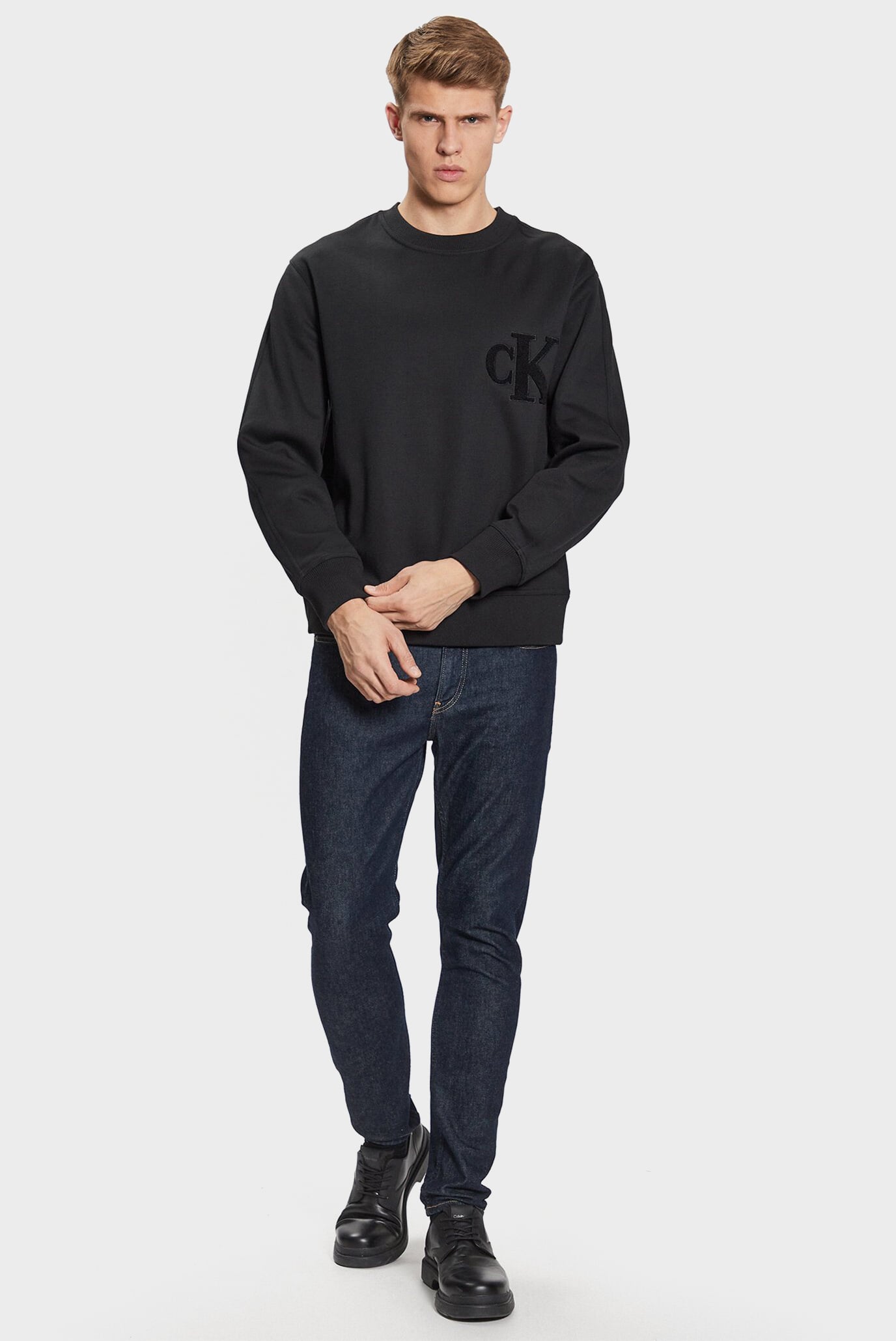 Свитшот CK CHENILLE CREW NECK 3