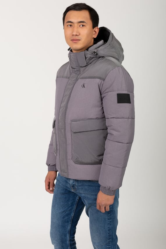 Куртка зимняя RIPSTOP NON DOWN HOODED PUFFER