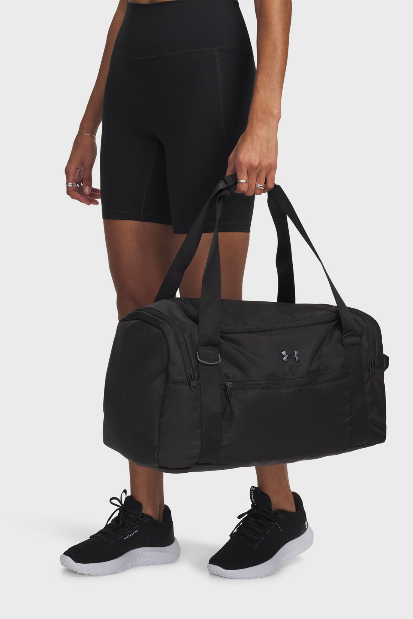 Черная спортивная сумка UA Studio Duffle BPUnder Armour Черная спортивная сумка UA Studio Duffle BP 2