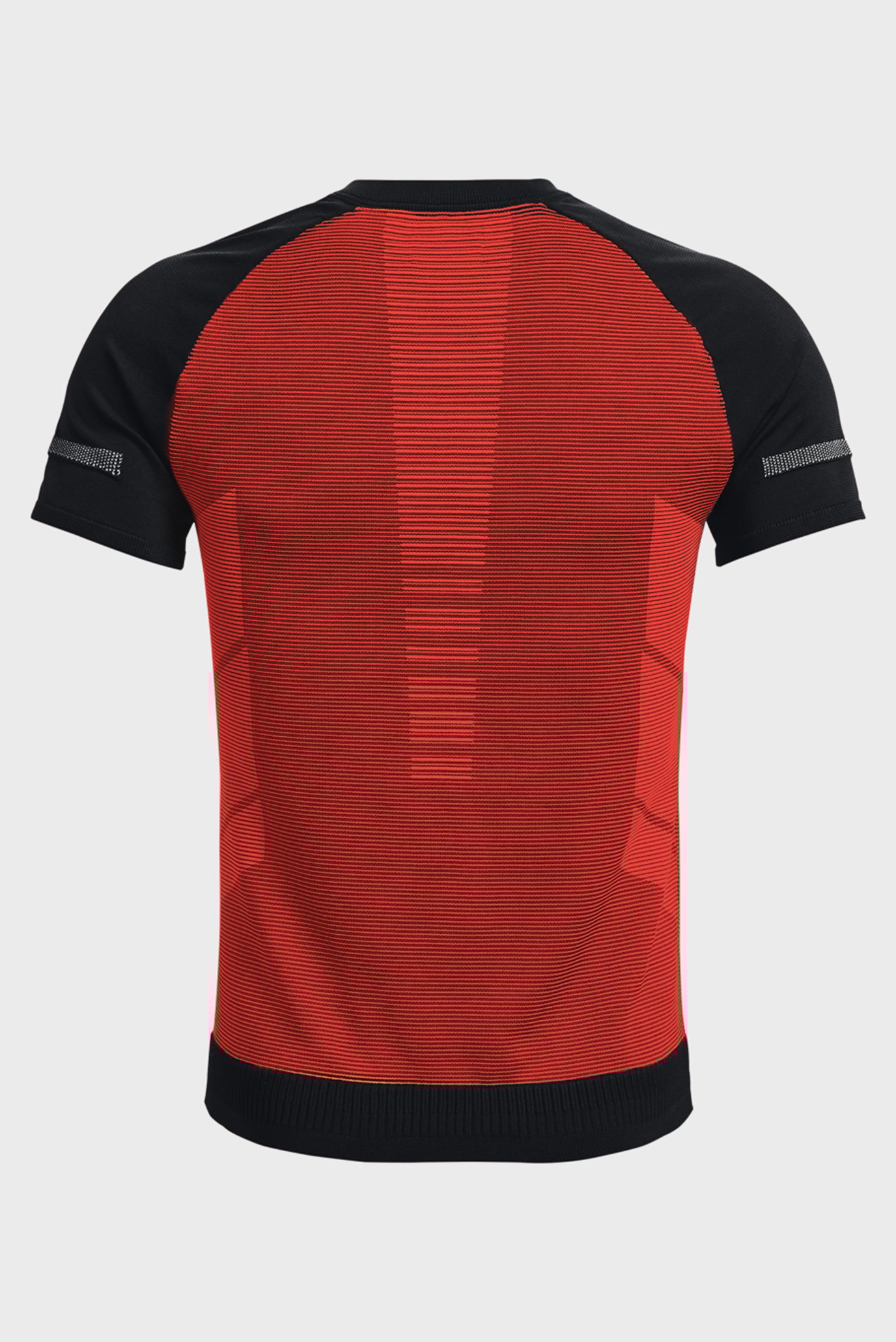 Мужская красная футболка UA IntelliKnit Half Zip SS 6