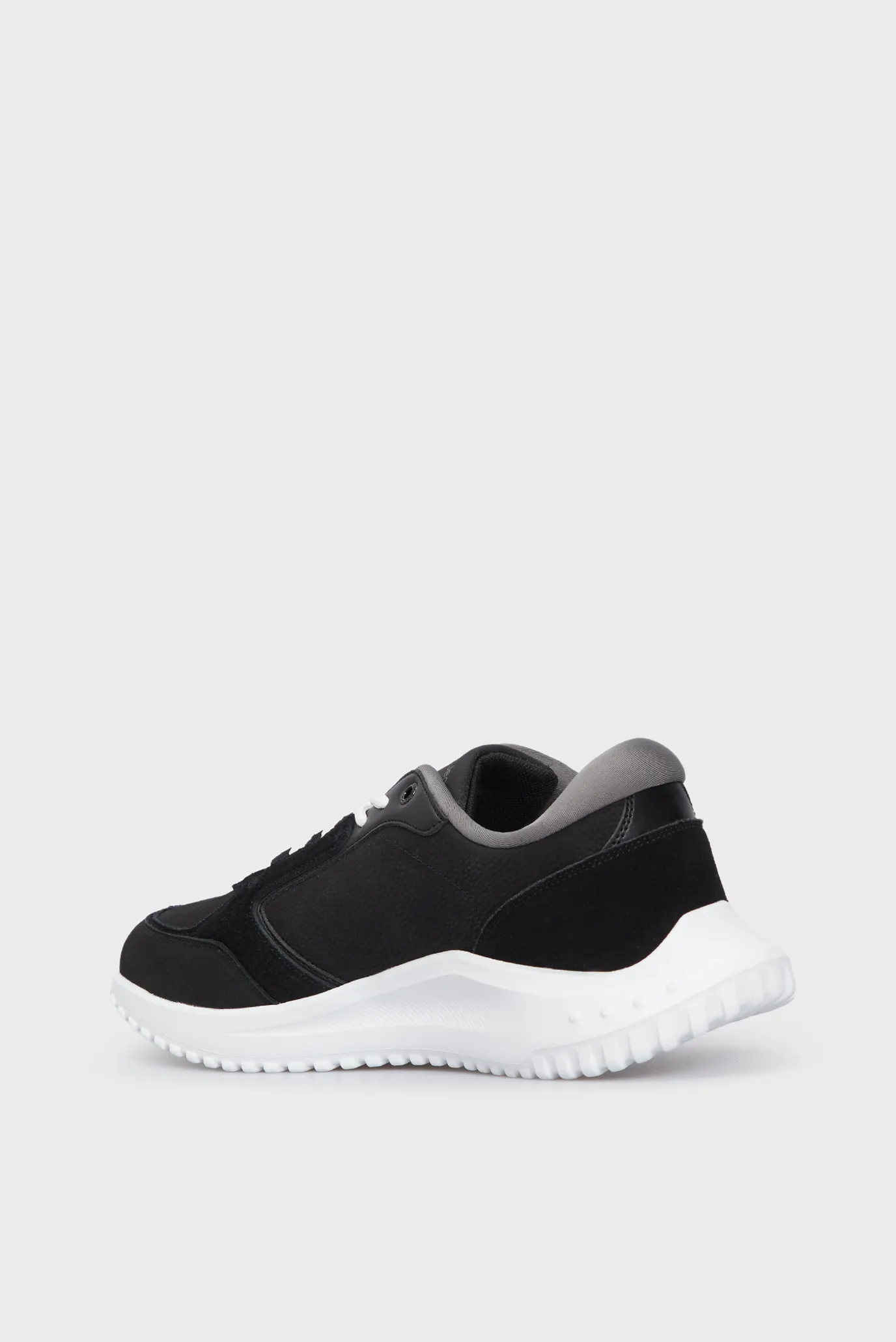 Мужские черные кожаные кроссовки EVA RUNNER LOW MG WMM 5