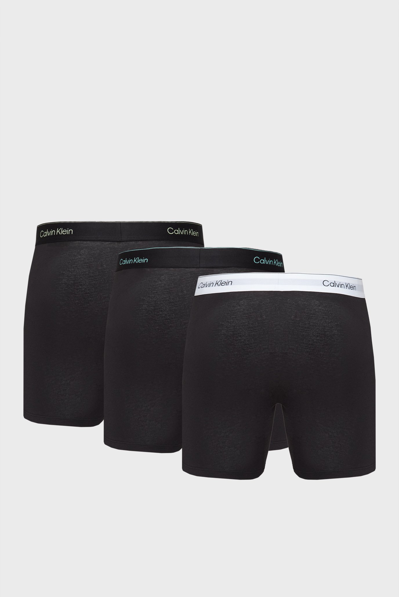 Мужские черные боксеры (3 шт) BOXER BRIEF 7