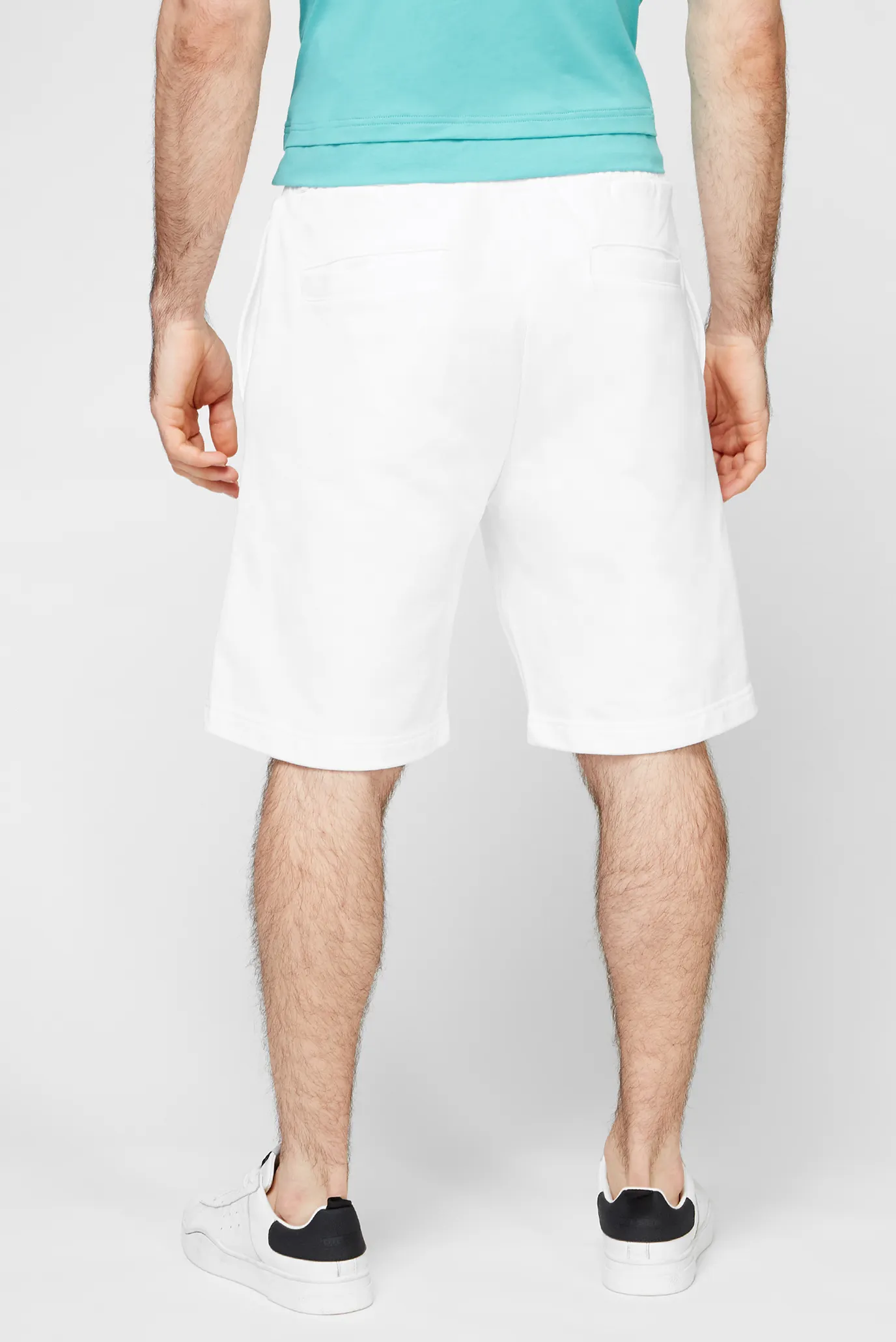 Мужские белые шорты P-CROWN LOGO SHORTS 9