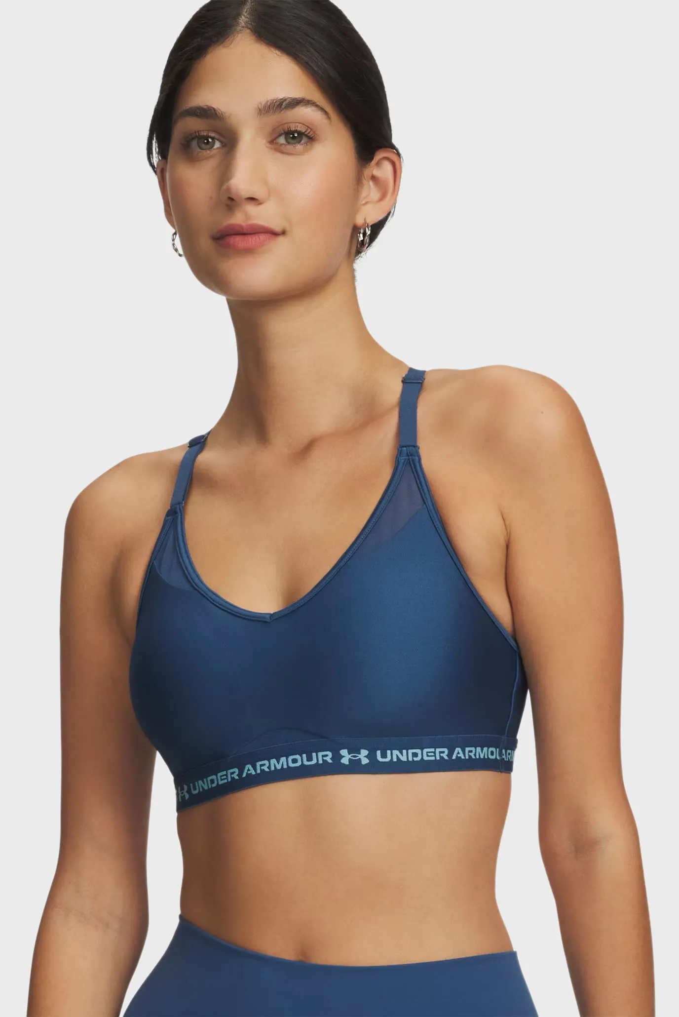 Топ UA Crossback Low Bra-BLU 1
