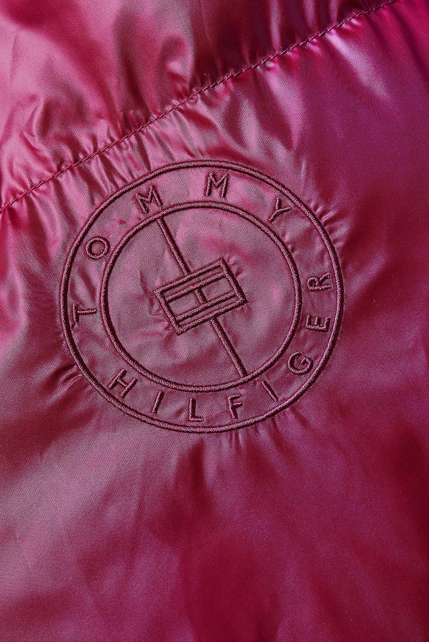 Женский малиновый пуховик POP COLOUR 10