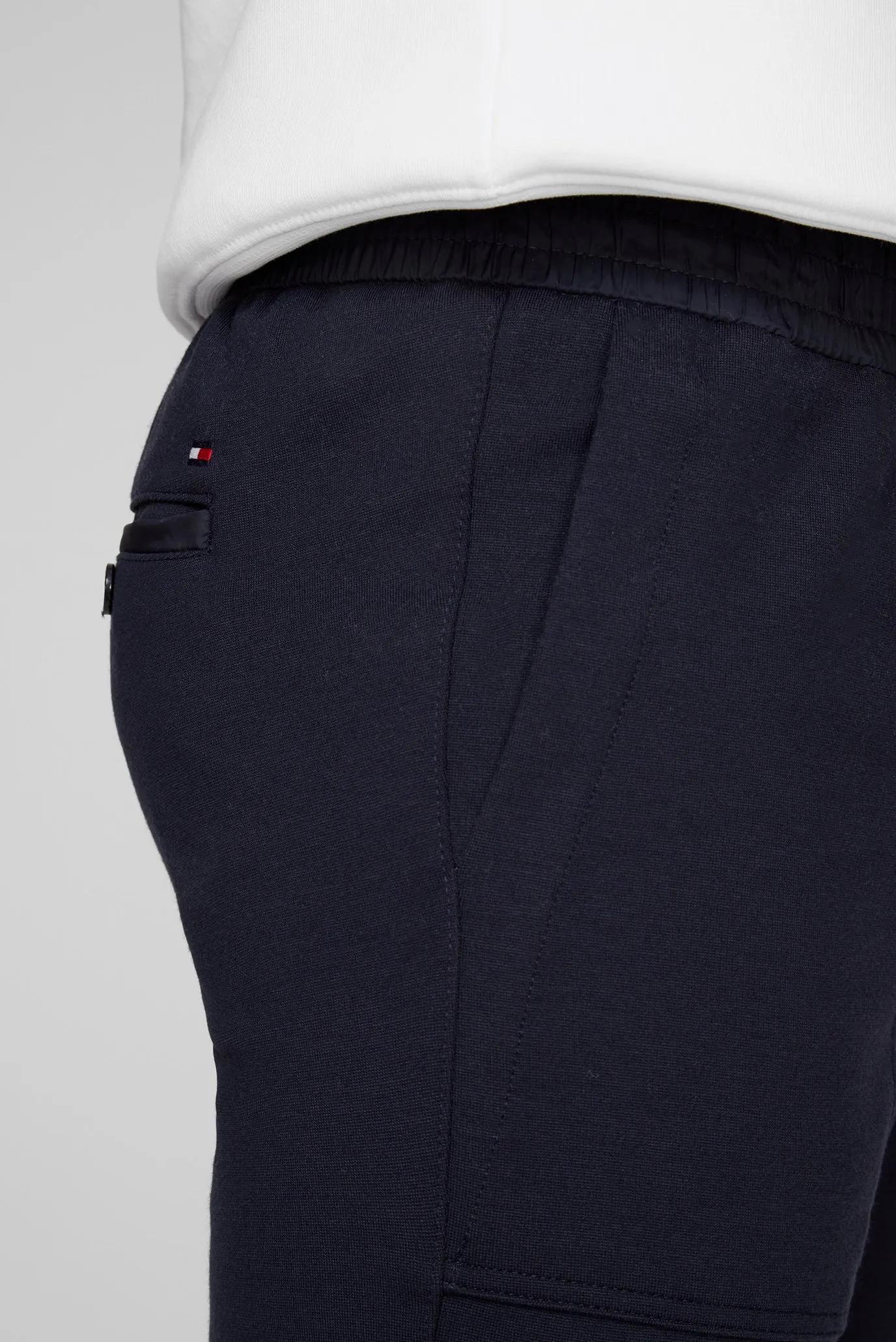 Мужские темно-синие брюки 5