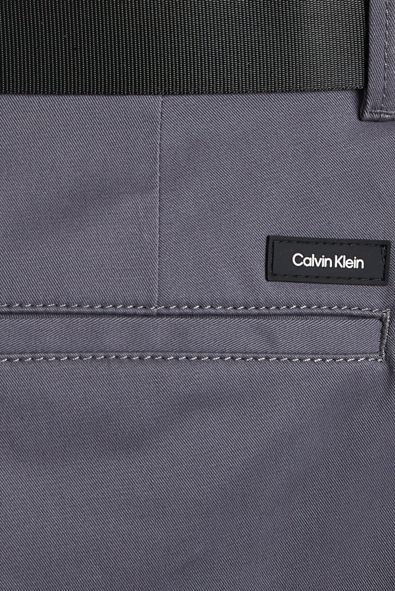 Мужские серые шорты MODERN TWILL SLIM SHORT BELT 7