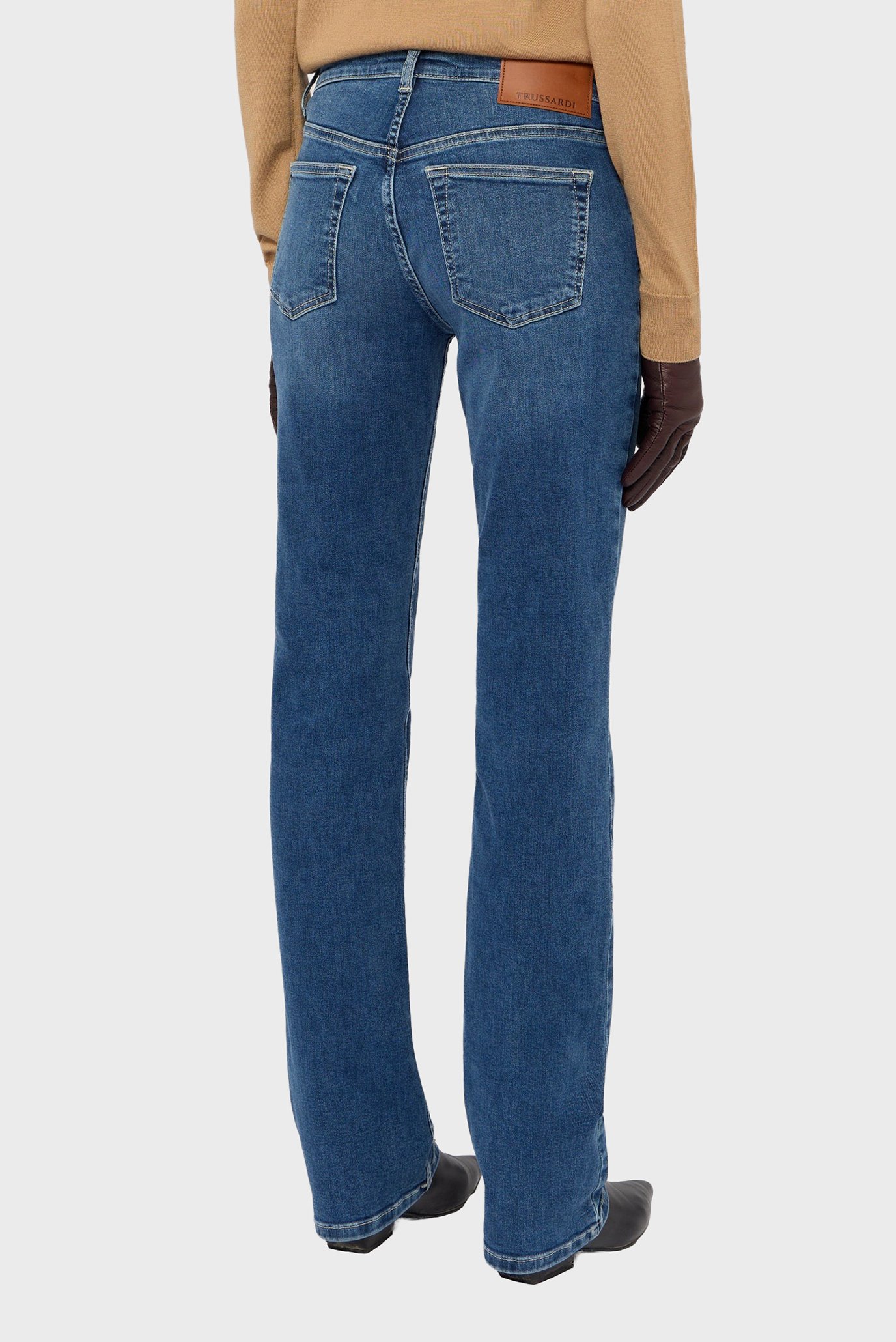 Джинсы WJ130D55 5 POCKET 130 CLASSIC - LIGHT BLUE DENIM SW + CHEMICAL 2