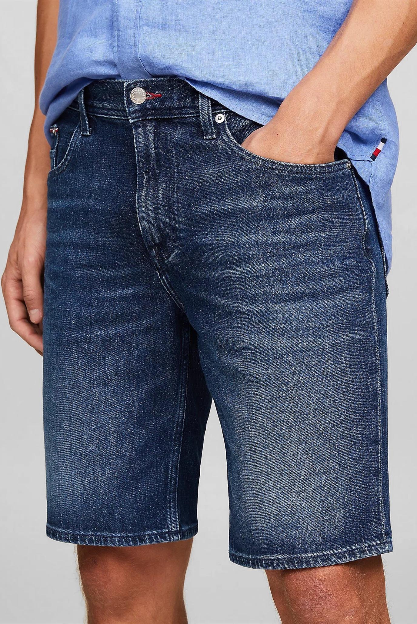 Мужские темно-синие джинсовые шорты BROOKLYN SHORT STR VENICE BLUE 3