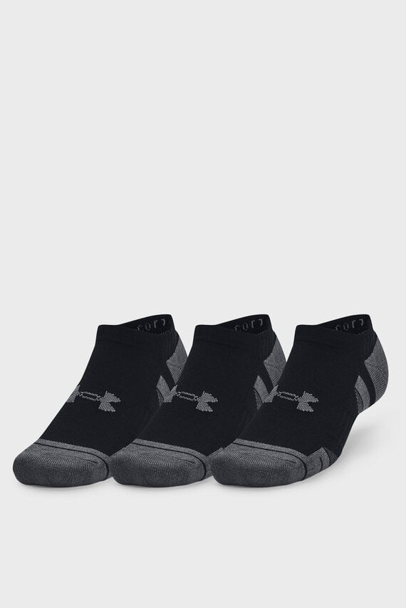Черные носки (3 пары) UA Performance Cotton 3pk NS