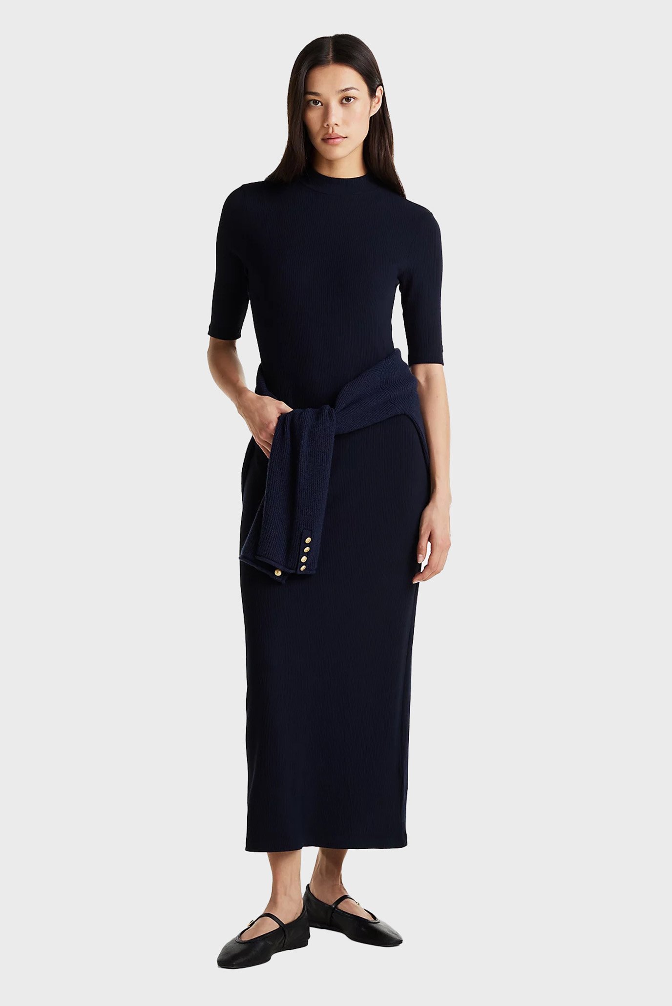 Платье SLIM 5X2 RIB MIDI DRESS 1 2 1