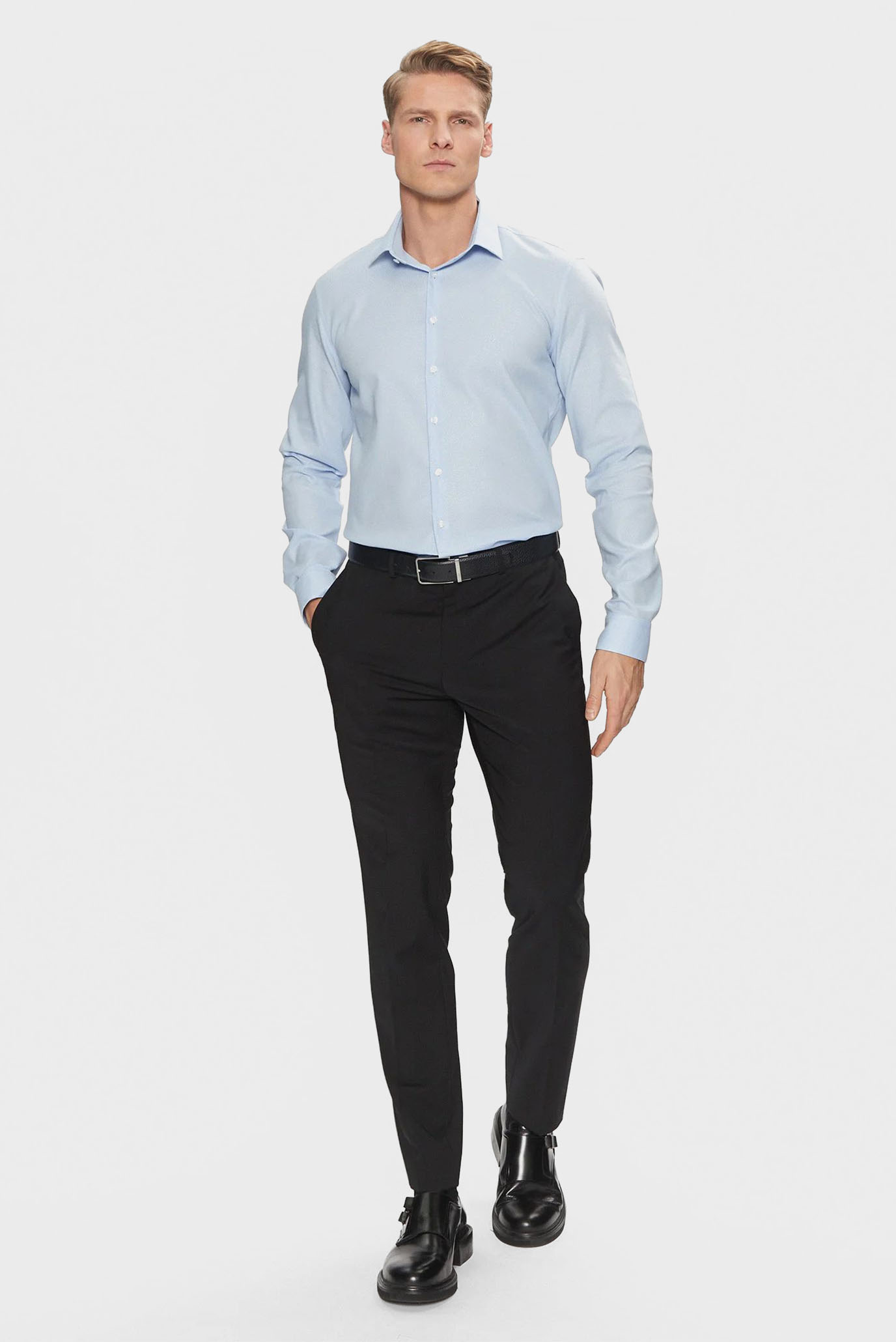 Рубашка NON IRON TONAL STRCT SLIM SHIRT 2