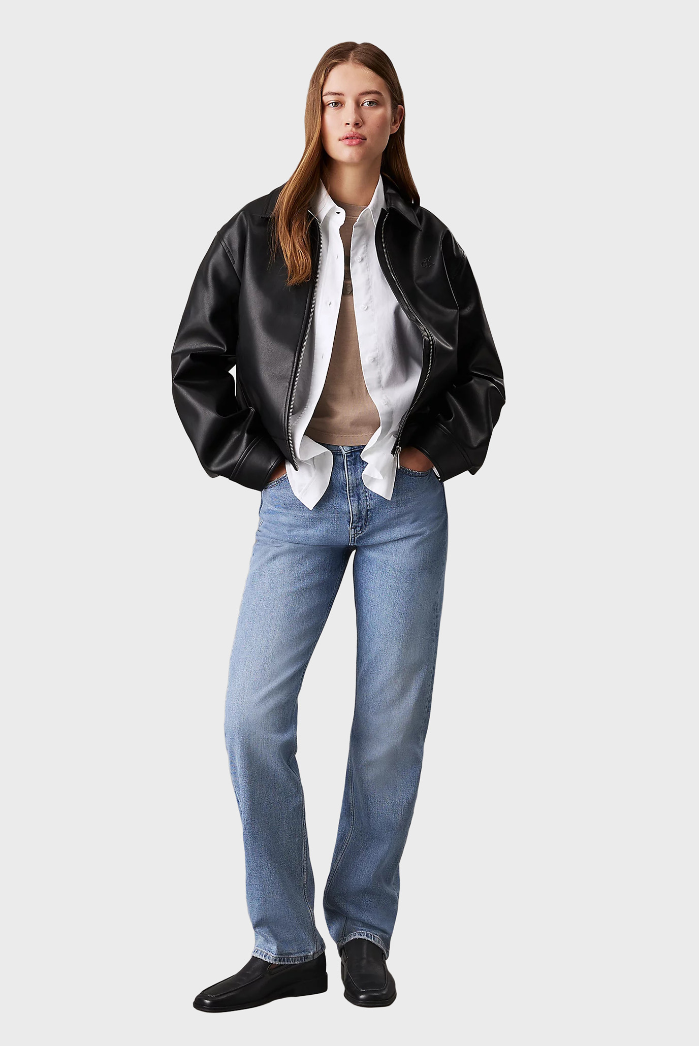 Джинсы HIGH RISE STRAIGHT 2