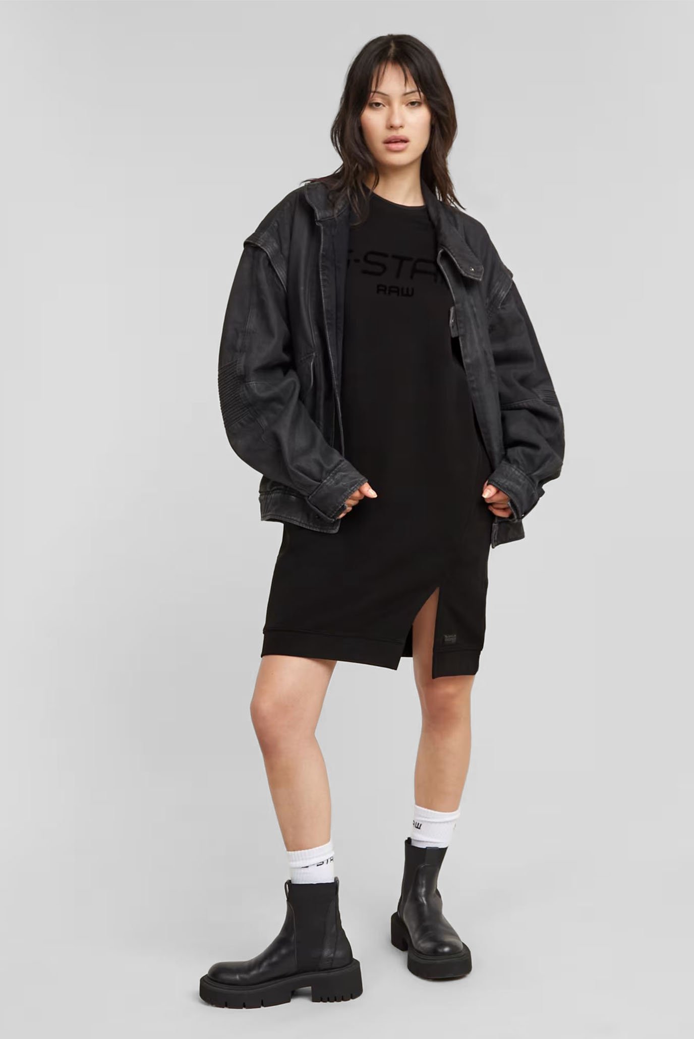 Платье Flock print sw dress wmn 2