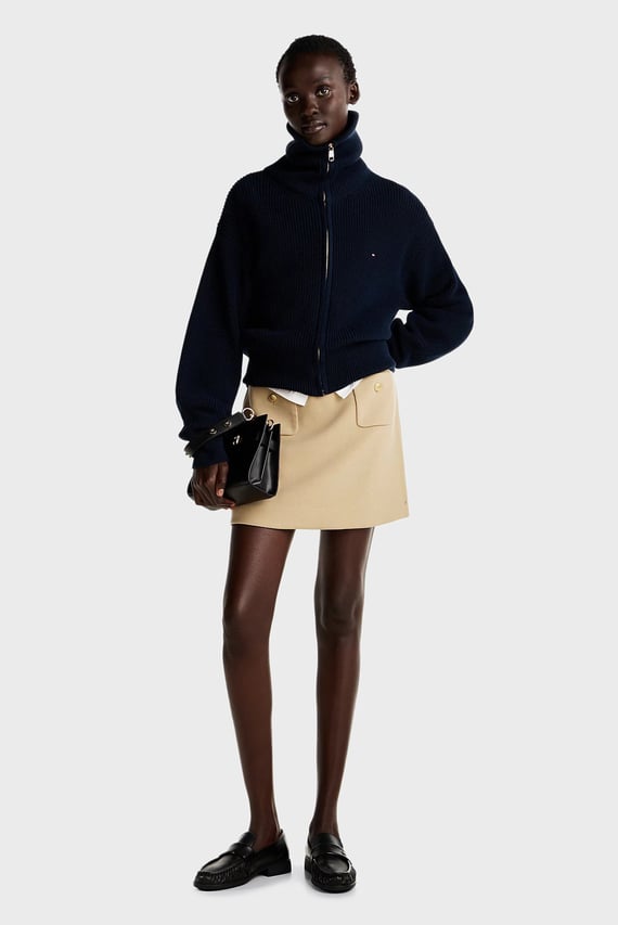 Женская бежевая юбка PUNTO SHORT SKIRT