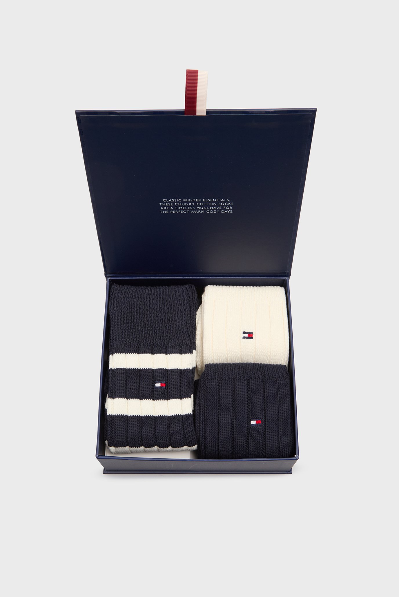 Набор носков TH MEN SOCK 3P GIFTBOX BOOTSOCKTommy Hilfiger Набор носков TH MEN SOCK 3P GIFTBOX BOOTSOCK 4